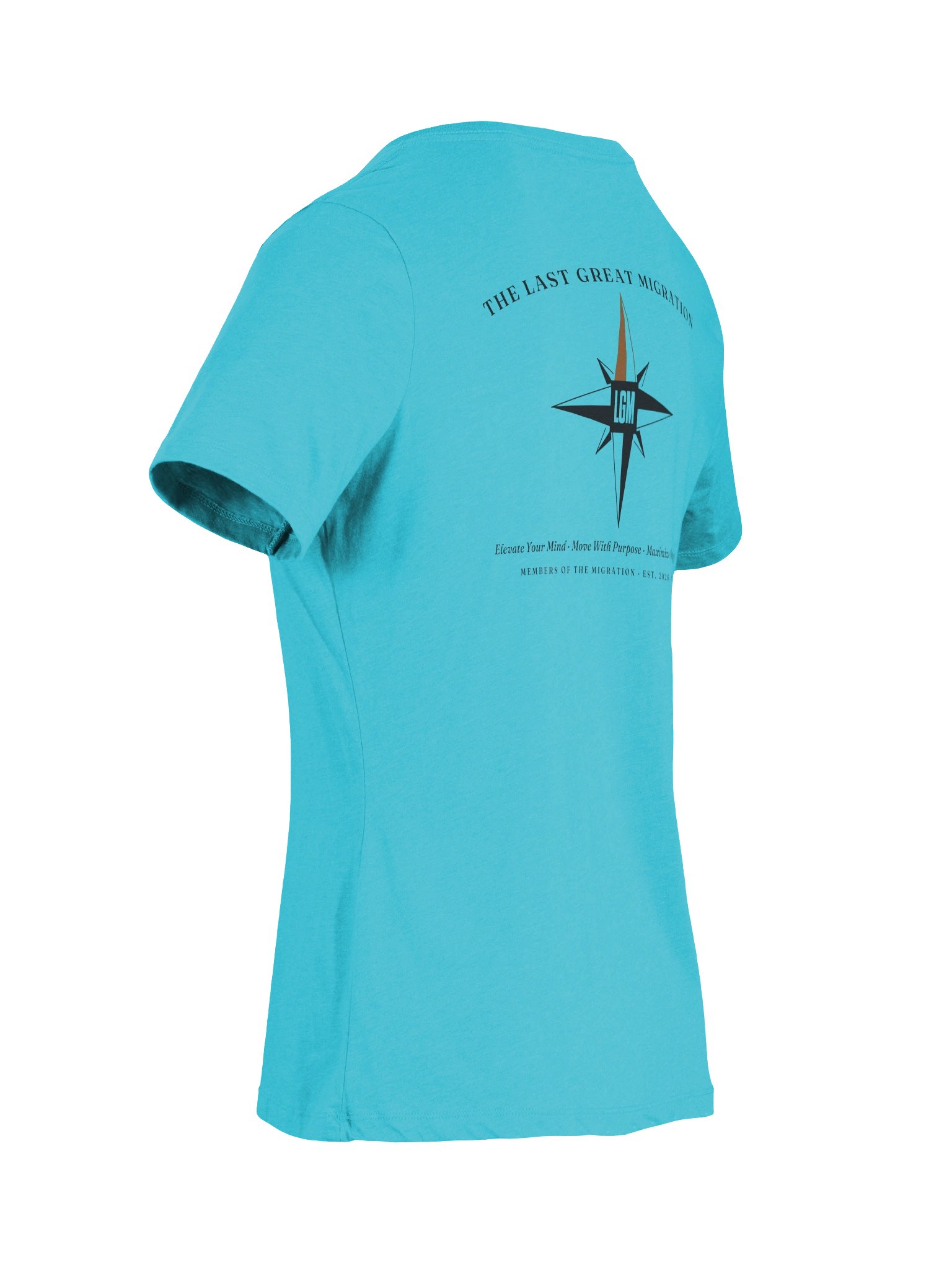 The Migration V Neck Ring Front (Women's) in Turquoise product image (8)