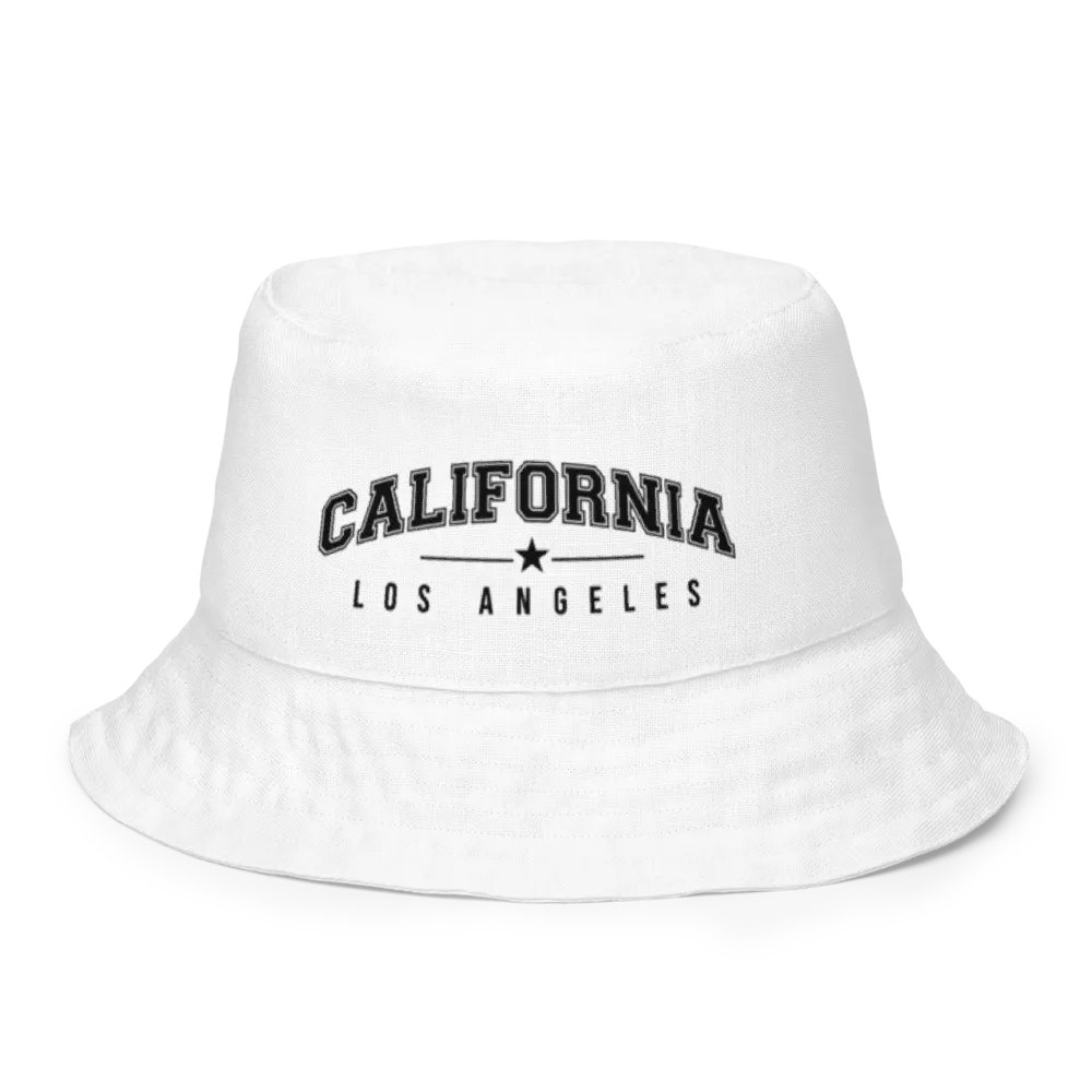 Pop Art Glam | California, Los Angeles Reversible Bucket Hat product image (2)