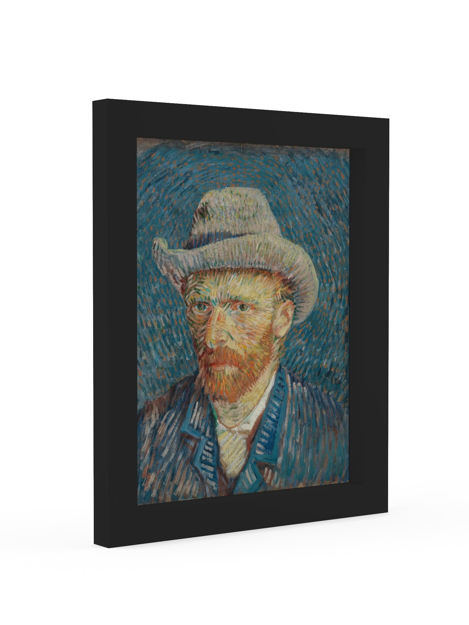 Van Gogh, Self-Portrait with Grey Felt Hat (1887) Fine Art Print product image (58)