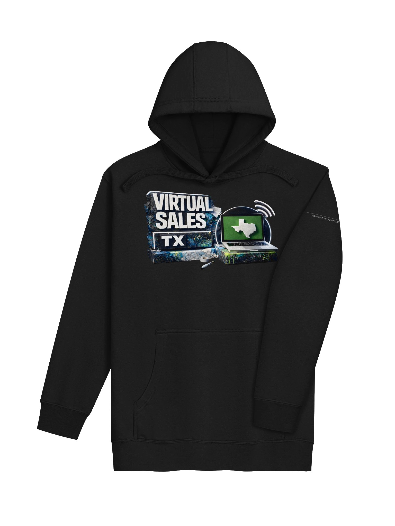 Virtual Sales TX Street Art Hoodie product image (28)