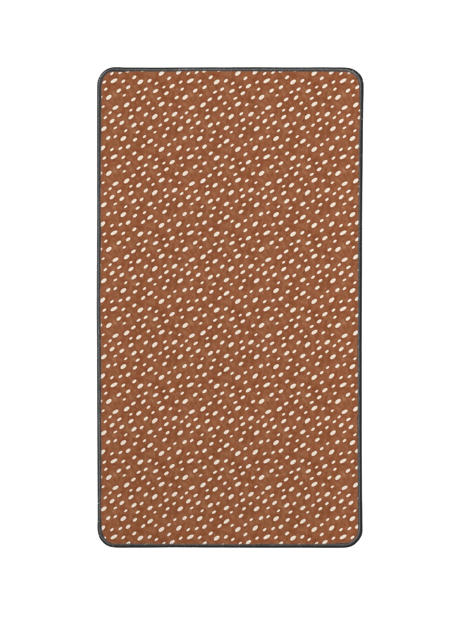 Cocoa Fawn Desk Mat — Brown & Cream Deer Print product image (2)