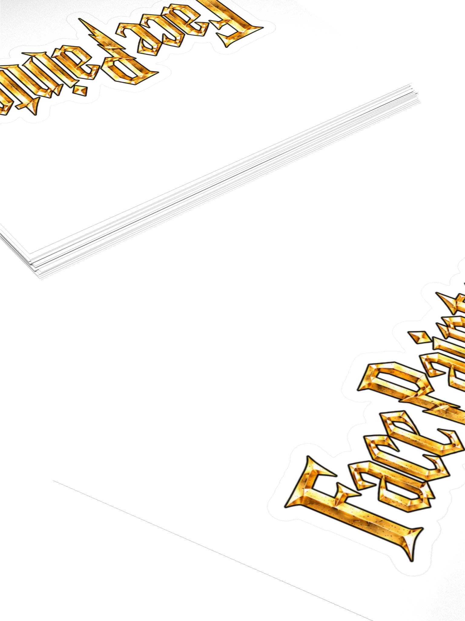 Face Painter Spellbound Kiss Cut Sticker product image (4)