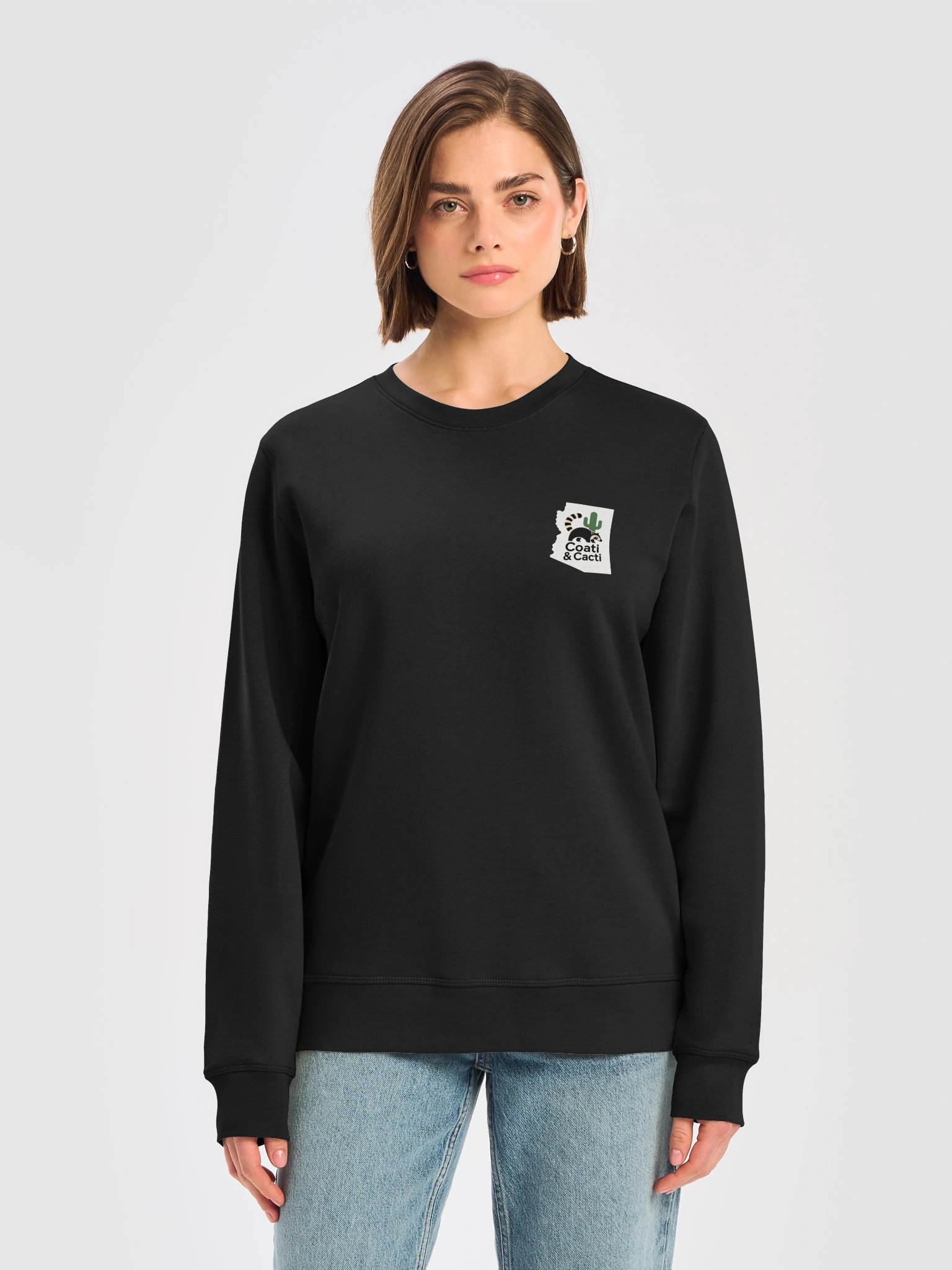 I Love AZ State Parks Organic Sweatshirt – Coati & Cacti product image (9)
