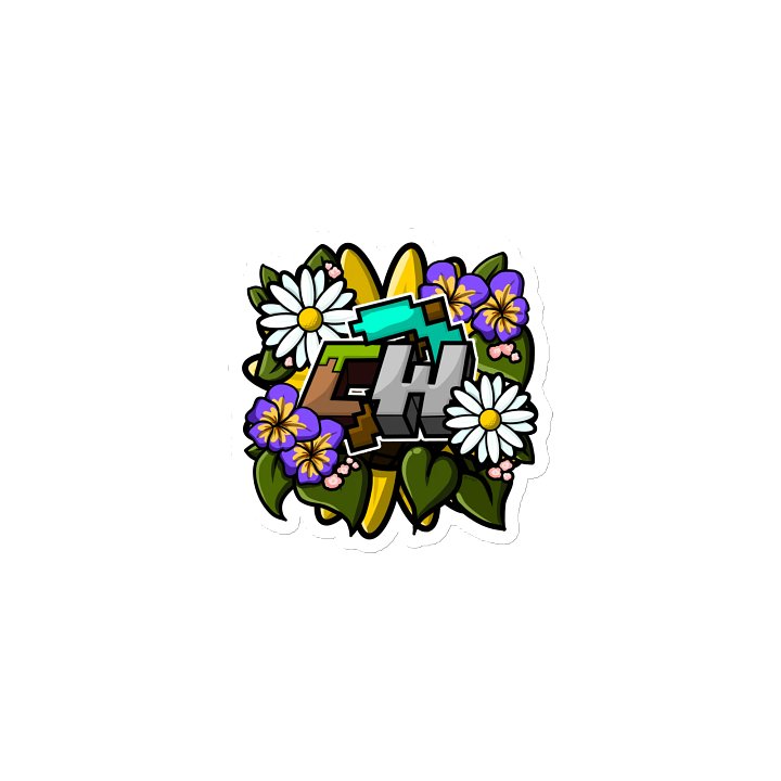 CraftWorks Flower Forest Logo Magnet product image (1)