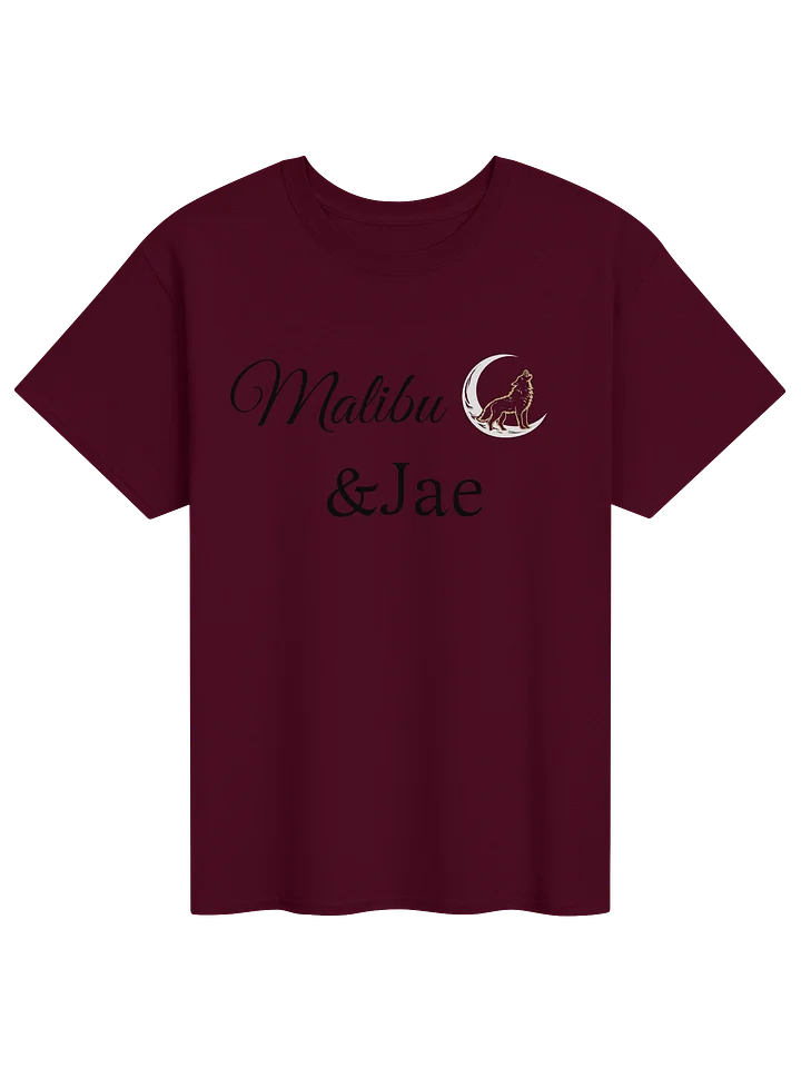 Lunar Howl — Gold-Outlined Wolf Tee product image (6)