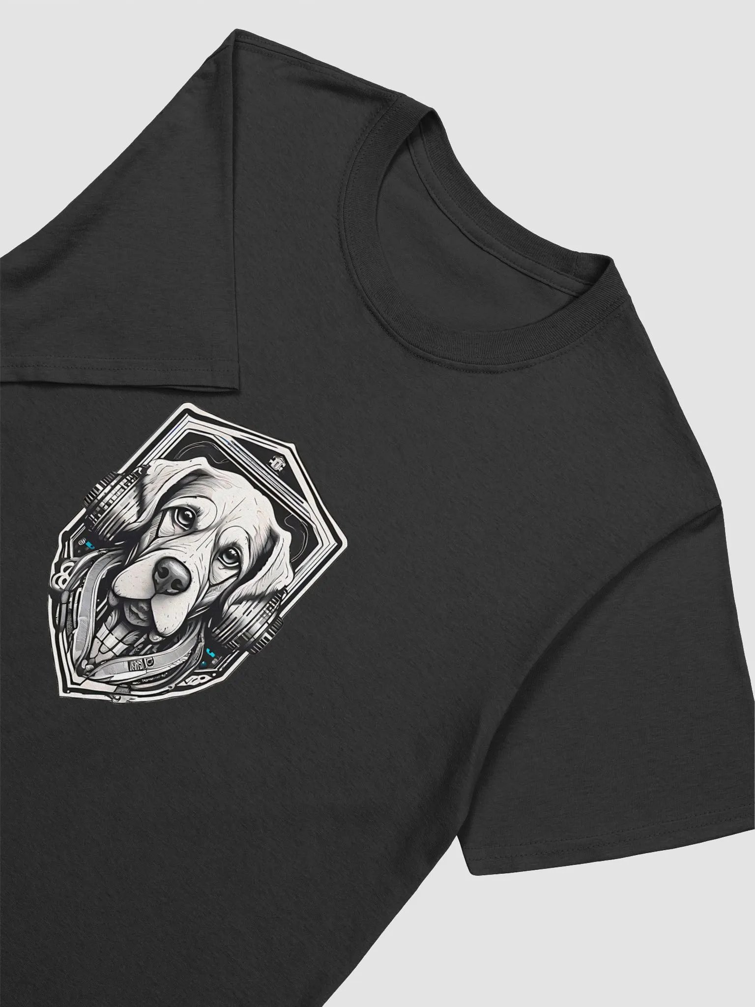 Futuristic Canine Soundwave T-Shirt product image (12)