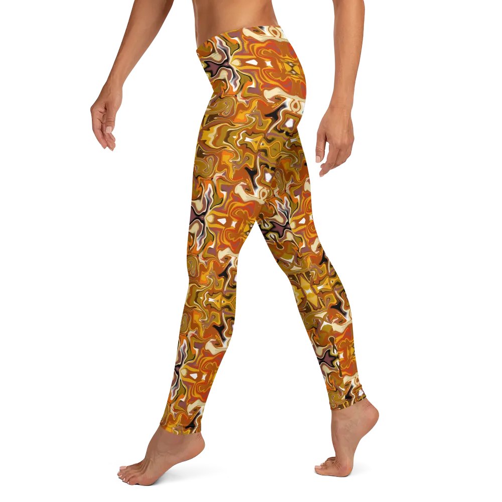 Autumn Kaleidoscope Leggings product image (12)