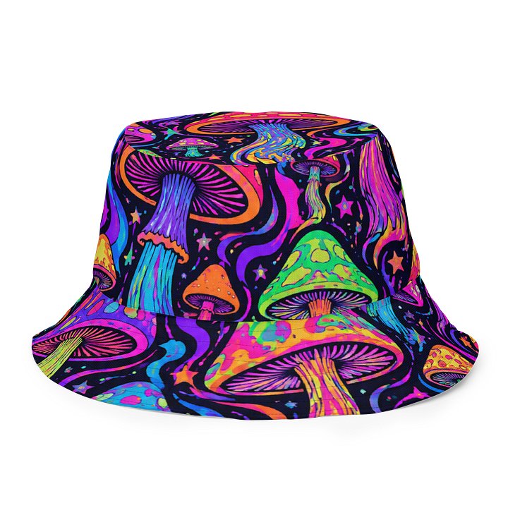 Neon Fungi Reversible Bucket Hat product image (2)