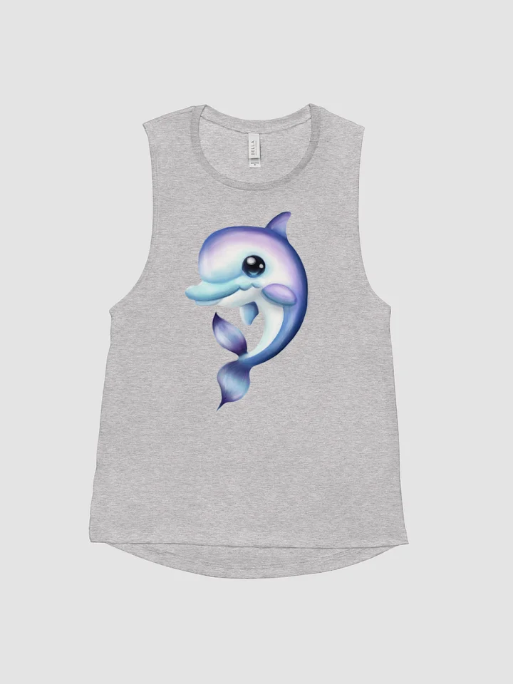 Dolphin Cutie Women's Muscle Tank product image (1)