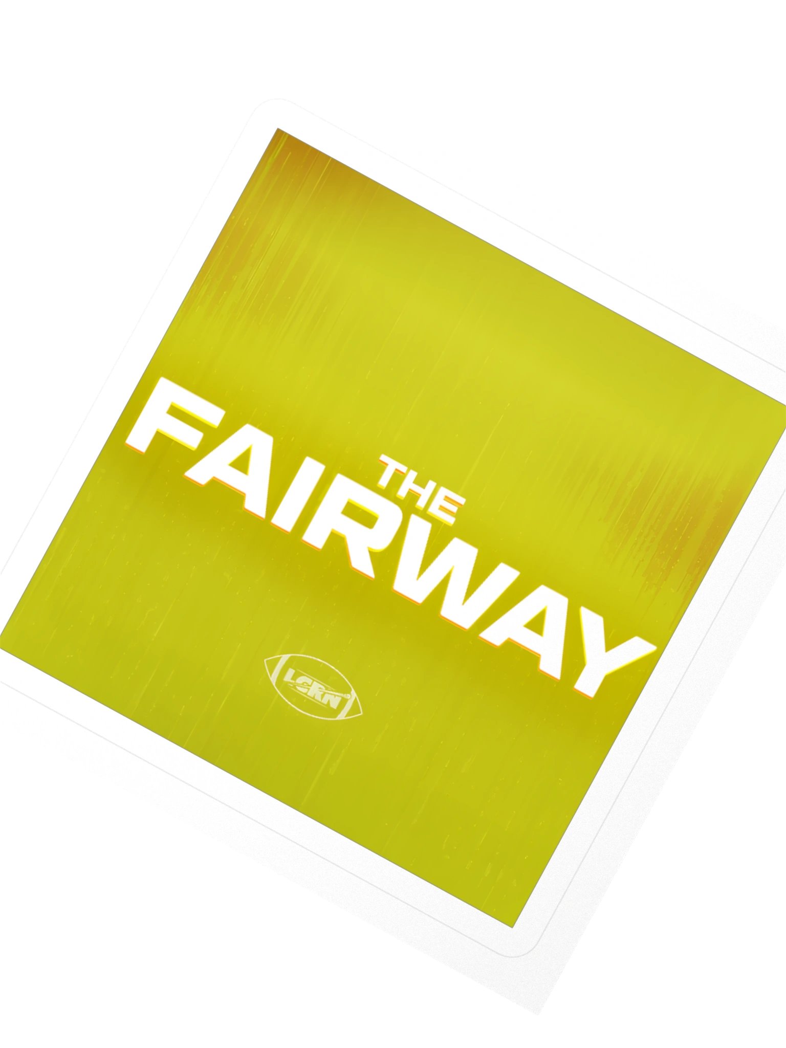 Down the Middle Square Sticker product image (5)
