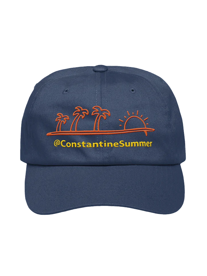 @CONSTANTINESUMMER: CHILL SURF VIBE HAT by Yupoong (navy) product image (1)