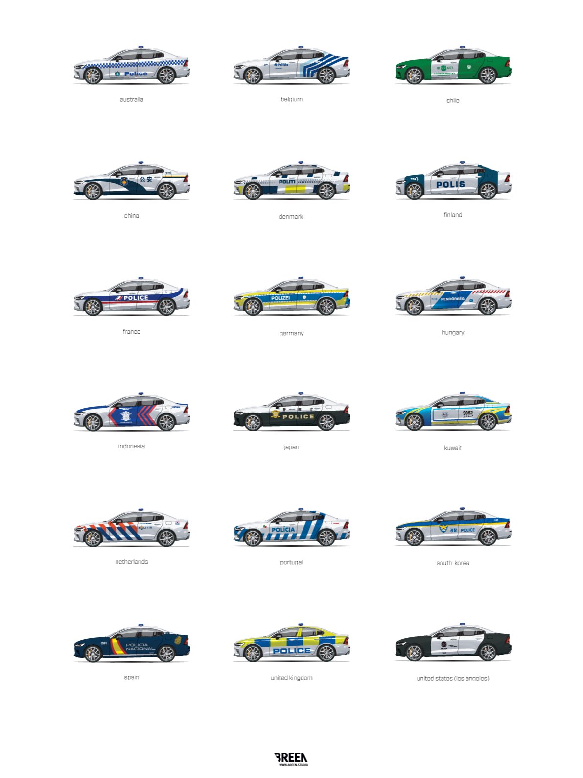 Police Cars of the World product image (1)