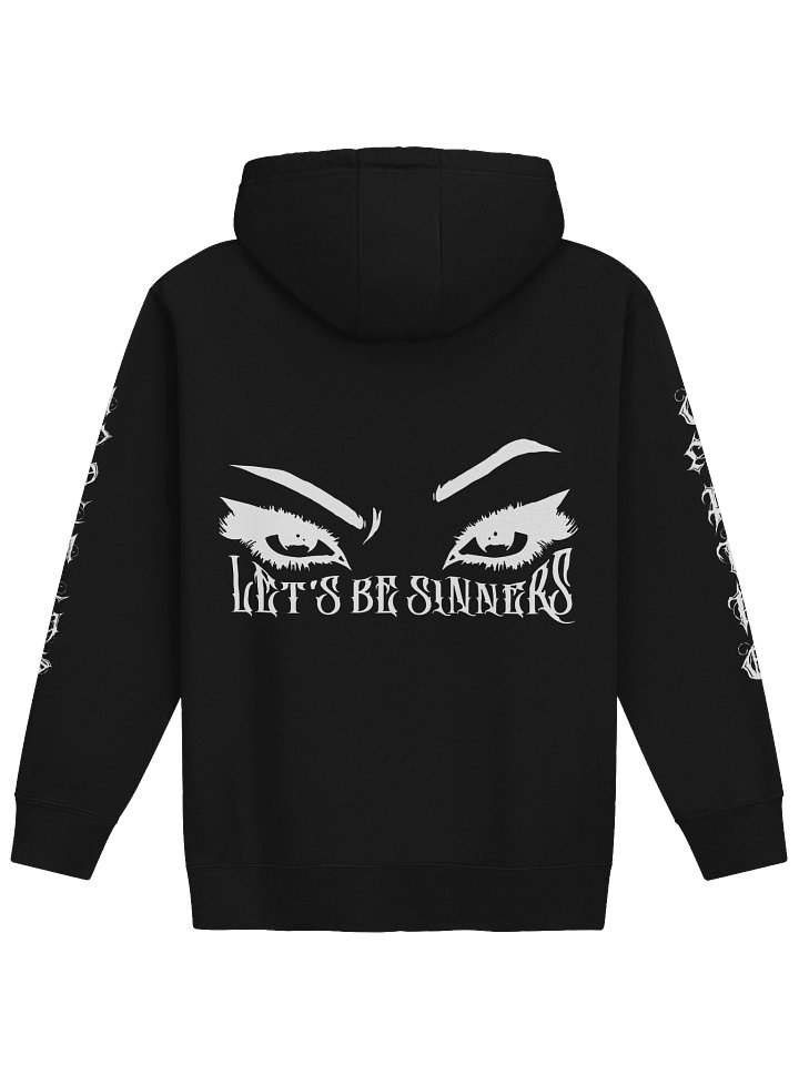 "Let's Be Sinners" Grunge Hoodie — Victoria's Version product image (1)