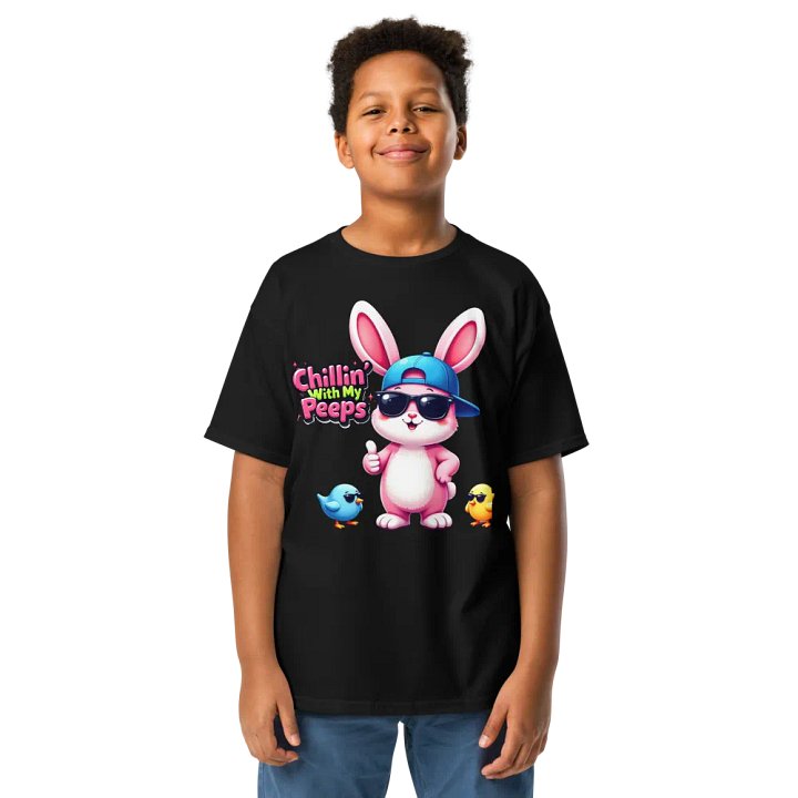 Chillin' With My Peeps! – Funny Easter T-Shirt product image (5)