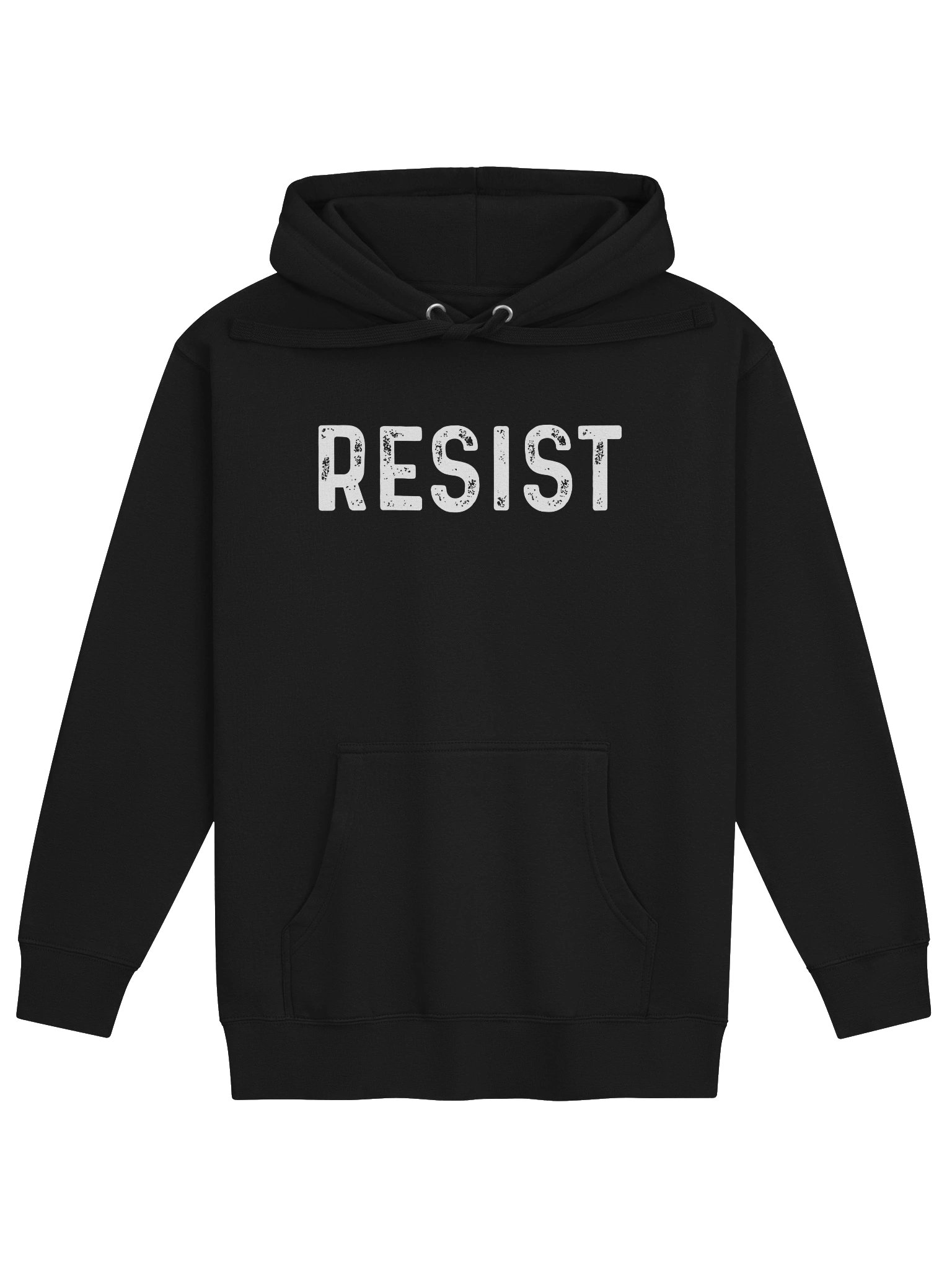 Resist Black Hoodie product image (1)