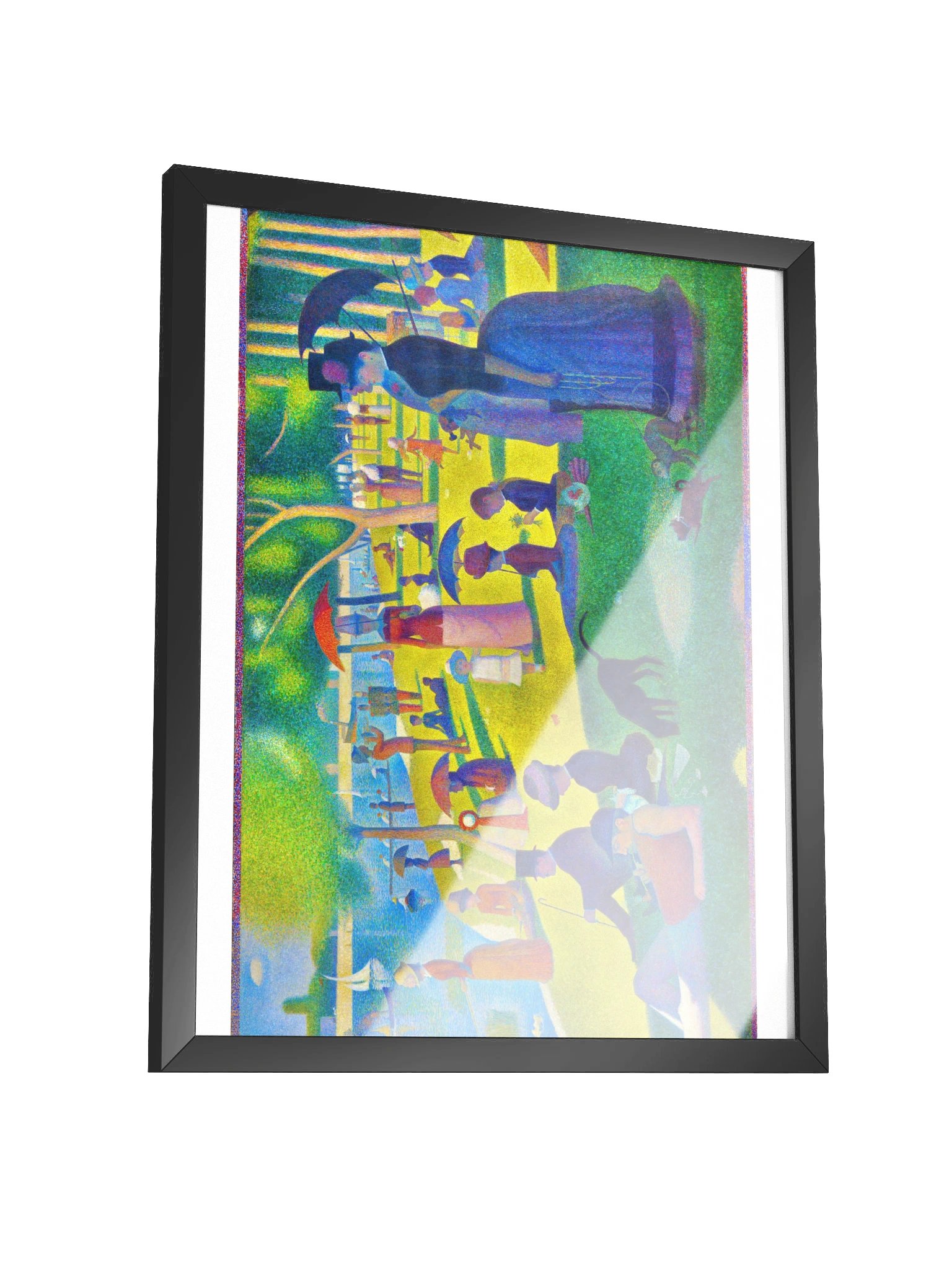 A Sunday Afternoon on the Island of La Grande Jatte — Large Framed Matte Poster product image (7)