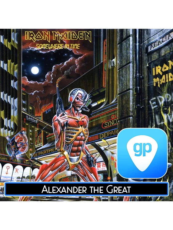 Alexander the Great | PDF Tab + Guitar Pro | Iron Maiden product image (1)