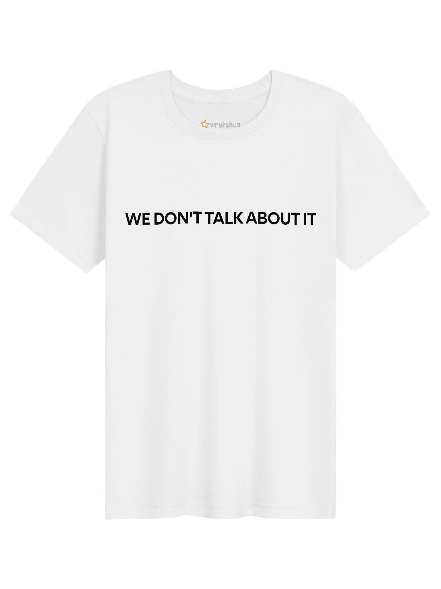 Minimal Blackout Tee - WHITE product image (1)