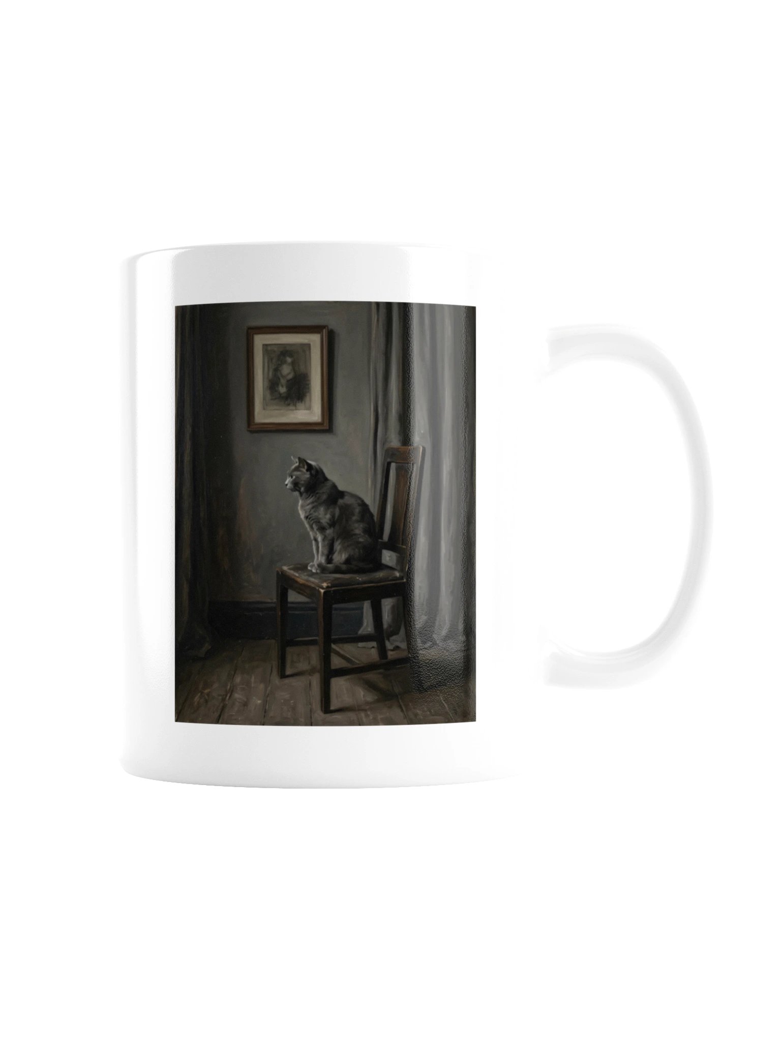 Arrangement in Grey Cat Mug product image (3)