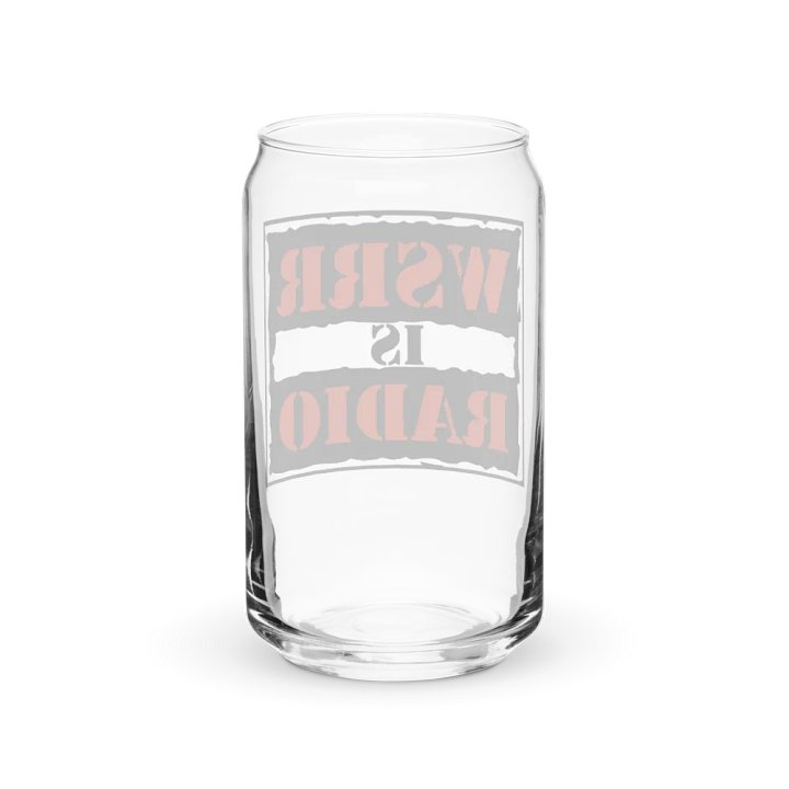 WSRR IS RADIO: Can-Shaped Glass product image (6)