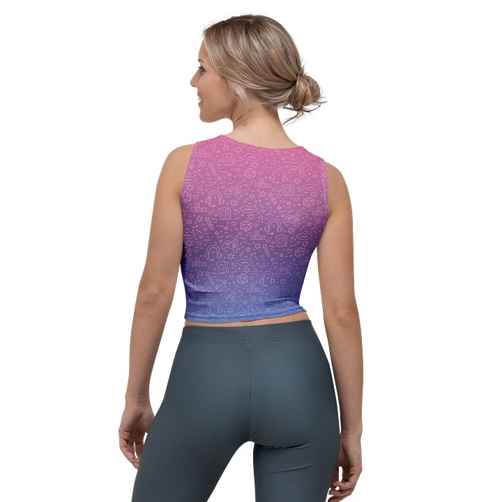 Bisexual Cropped Tank 🩷💜💙 product image (2)