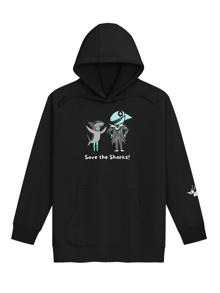 Save the Sharks Xmas Hoodie product image (4)