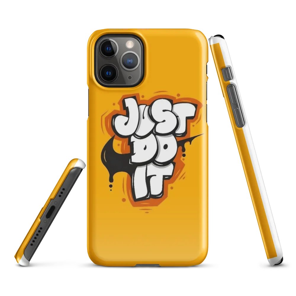 Graffiti Motivation Snap Case product image (2)