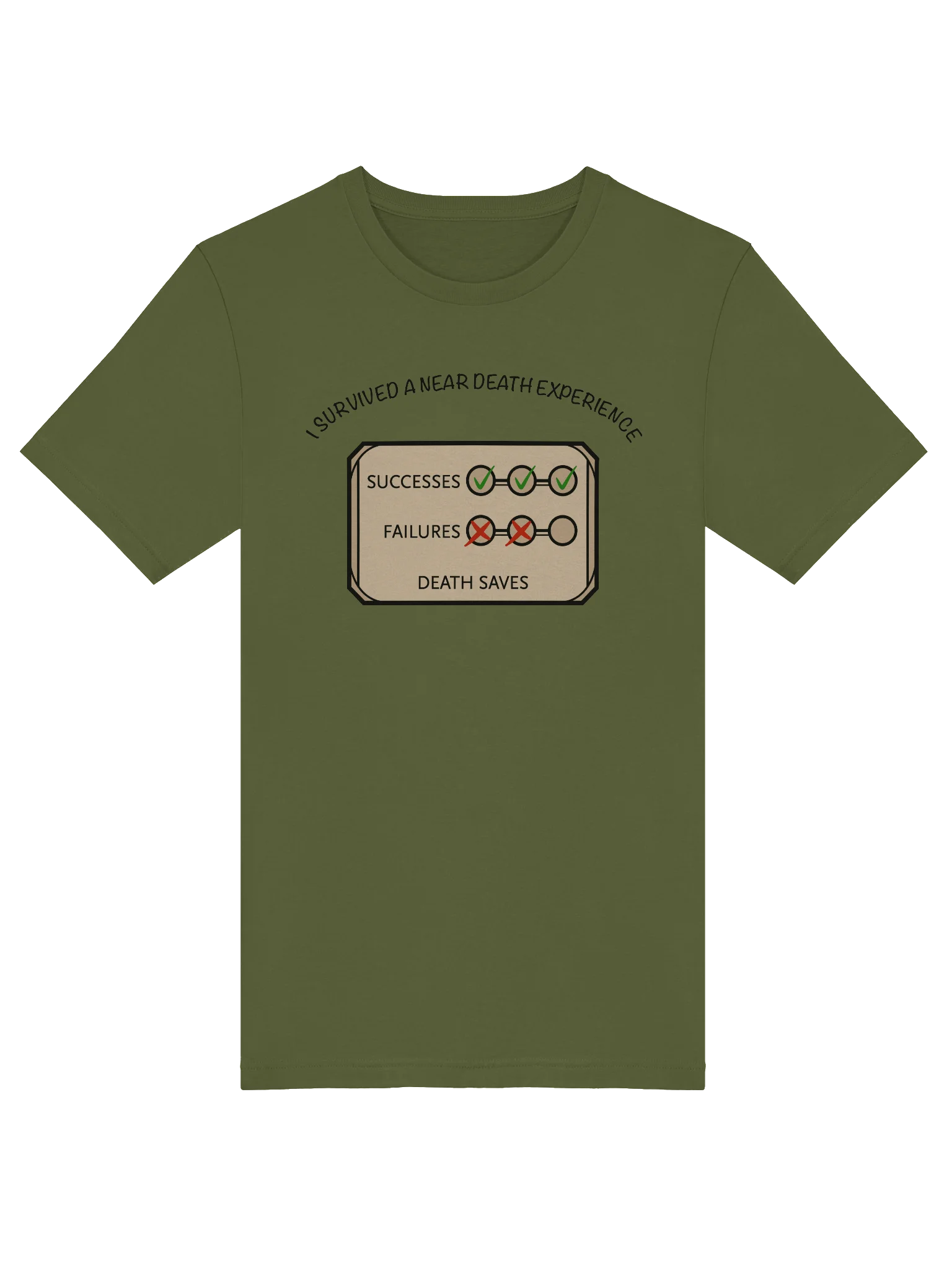 Death Saves Supersoft T-Shirt product image (3)