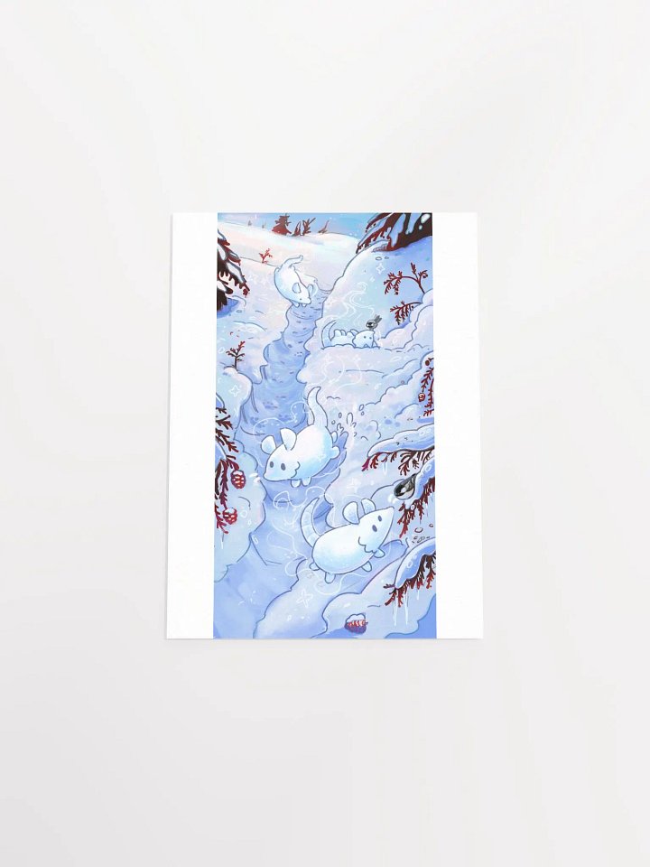 Snow Possums Print product image (1)
