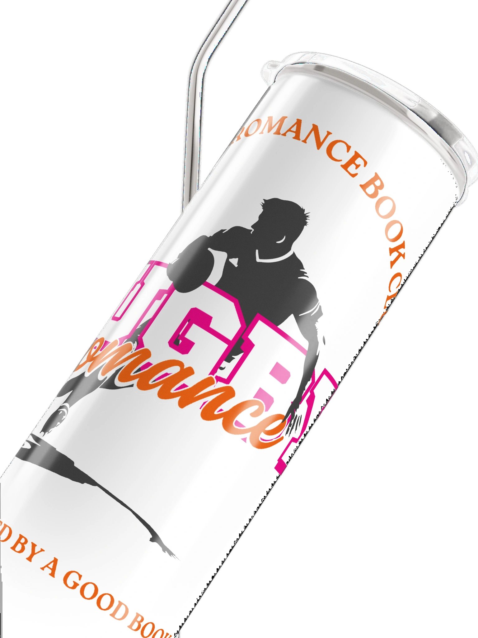 Rugby Romance Stainless Steel Tumbler (White) product image (4)