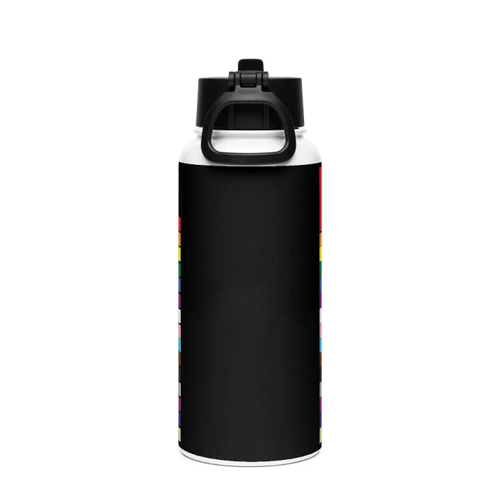 Resist - Rainbow Water Bottle with Straw product image (2)