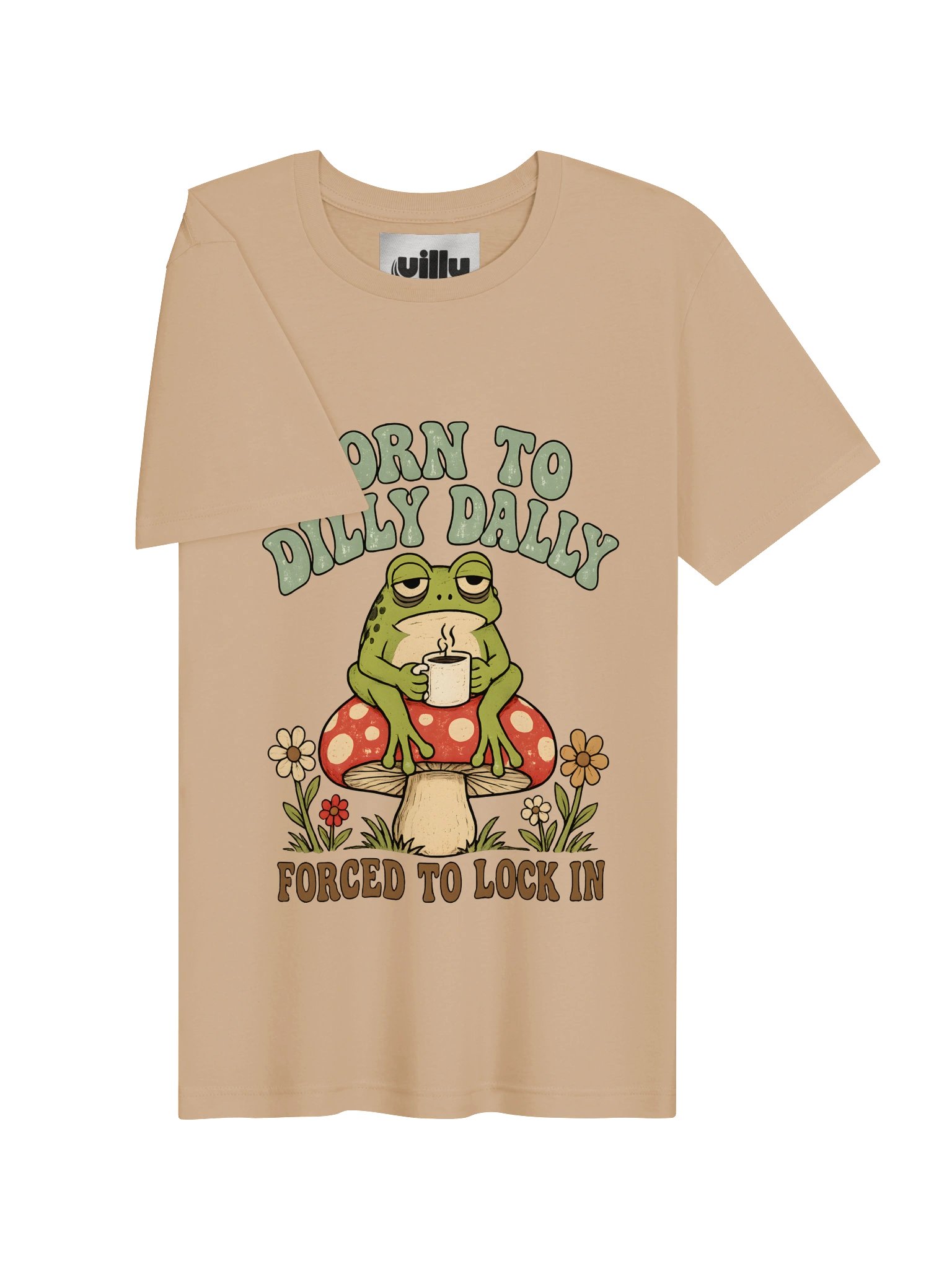 Born To Dilly Dally Frog Tee product image (24)