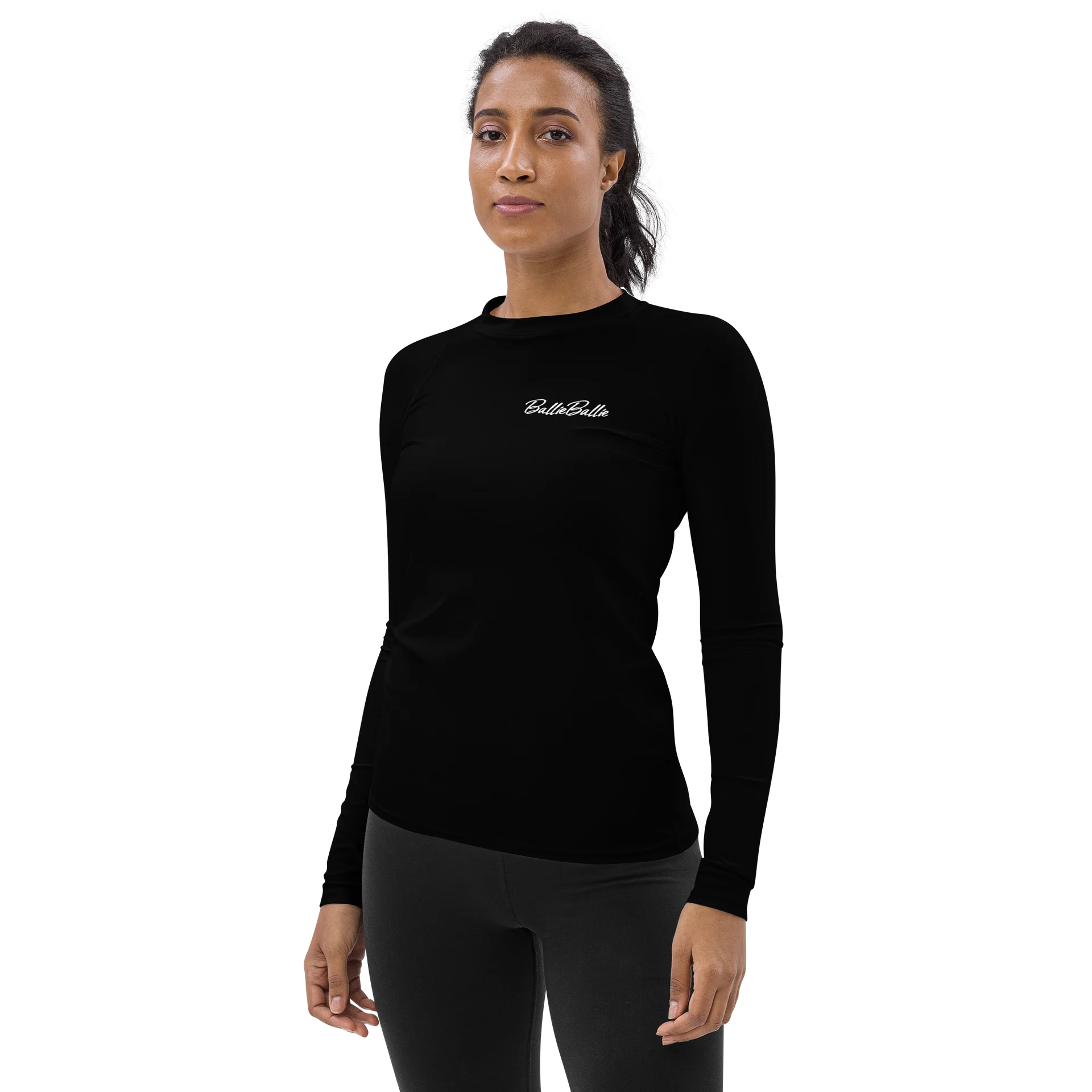 Rash Guard shirt Black product image (3)
