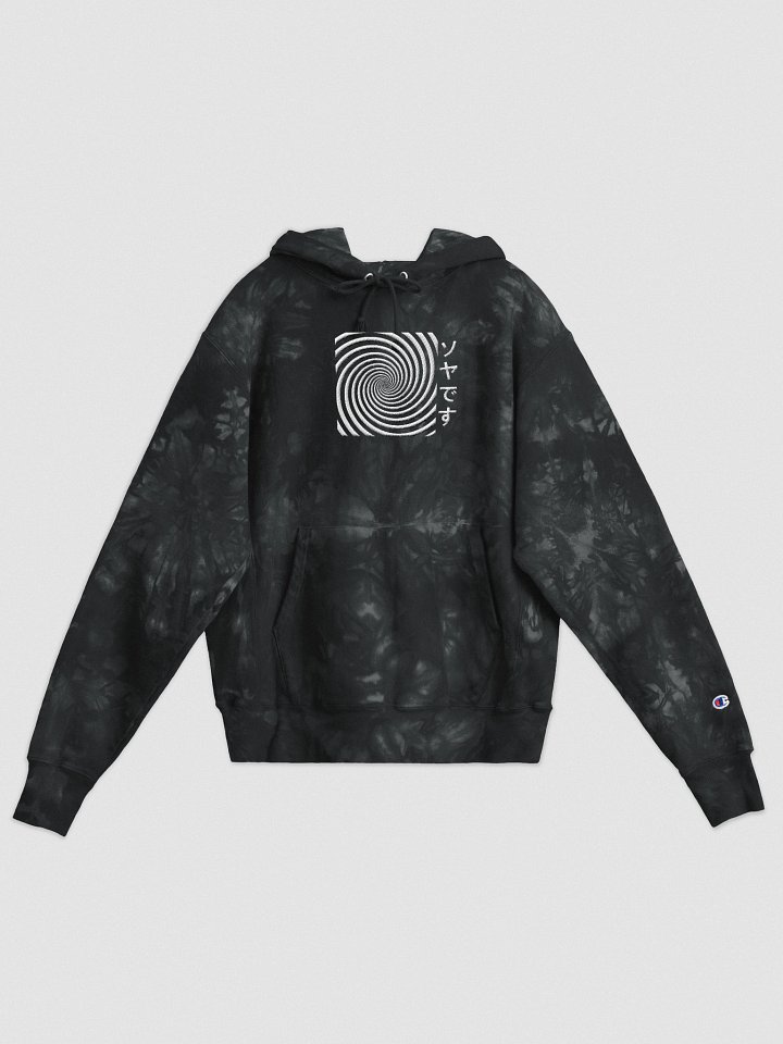 PREMIUM Champion™ embroidered tie-die hoodie product image (1)