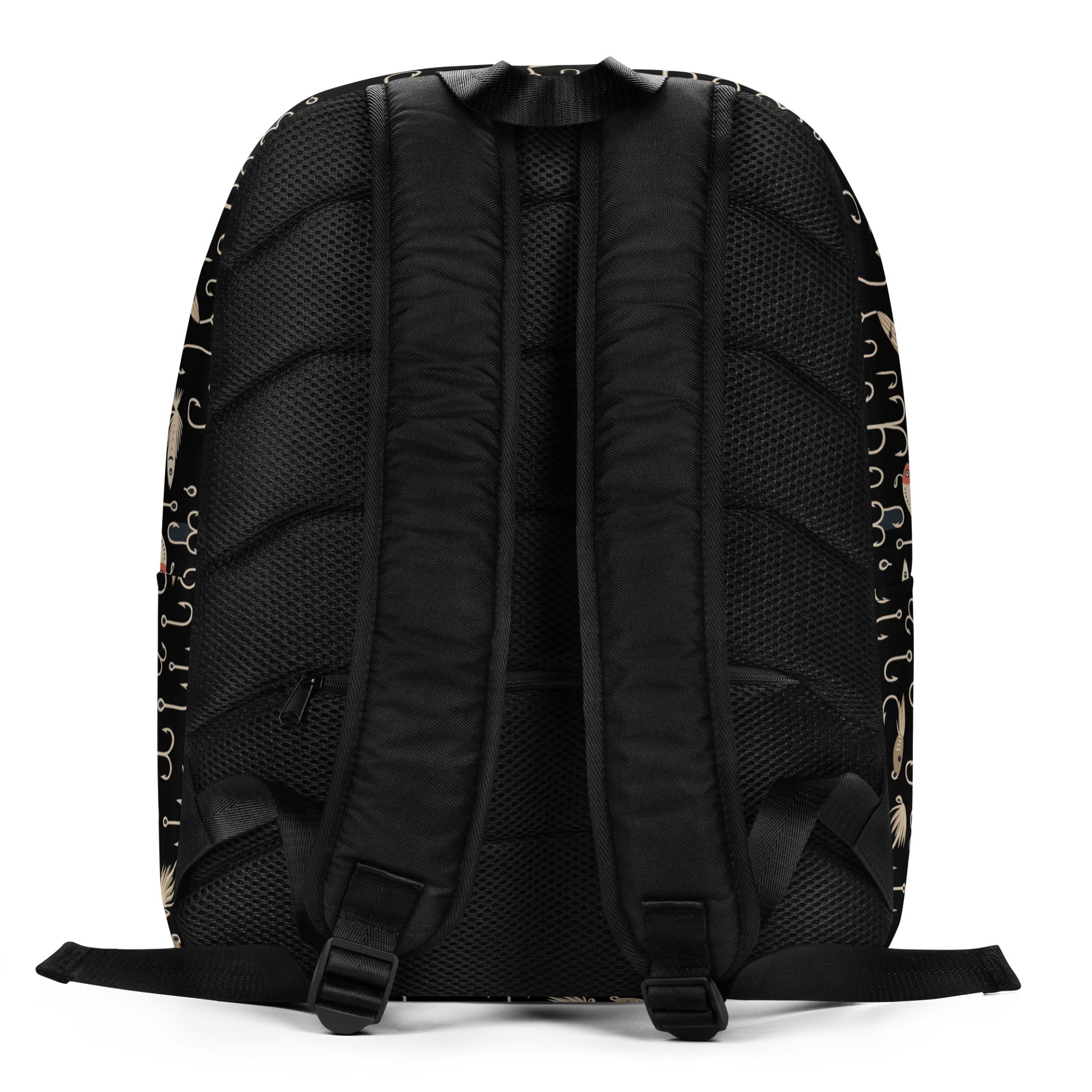 Fisherman’s Backpack – Hooks & Lures Pattern product image (5)
