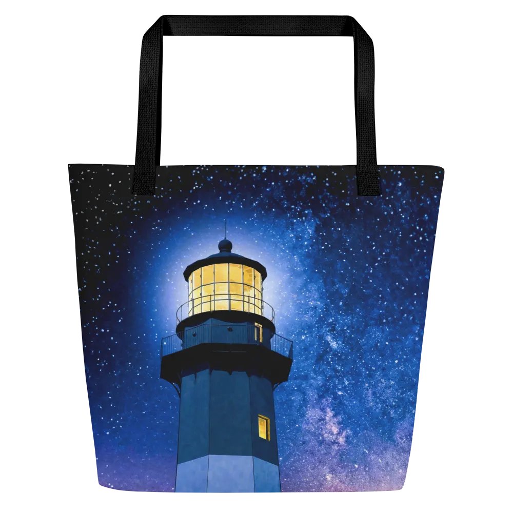 Tybee Island Lighthouse - Starry Night Tote Bag product image (7)