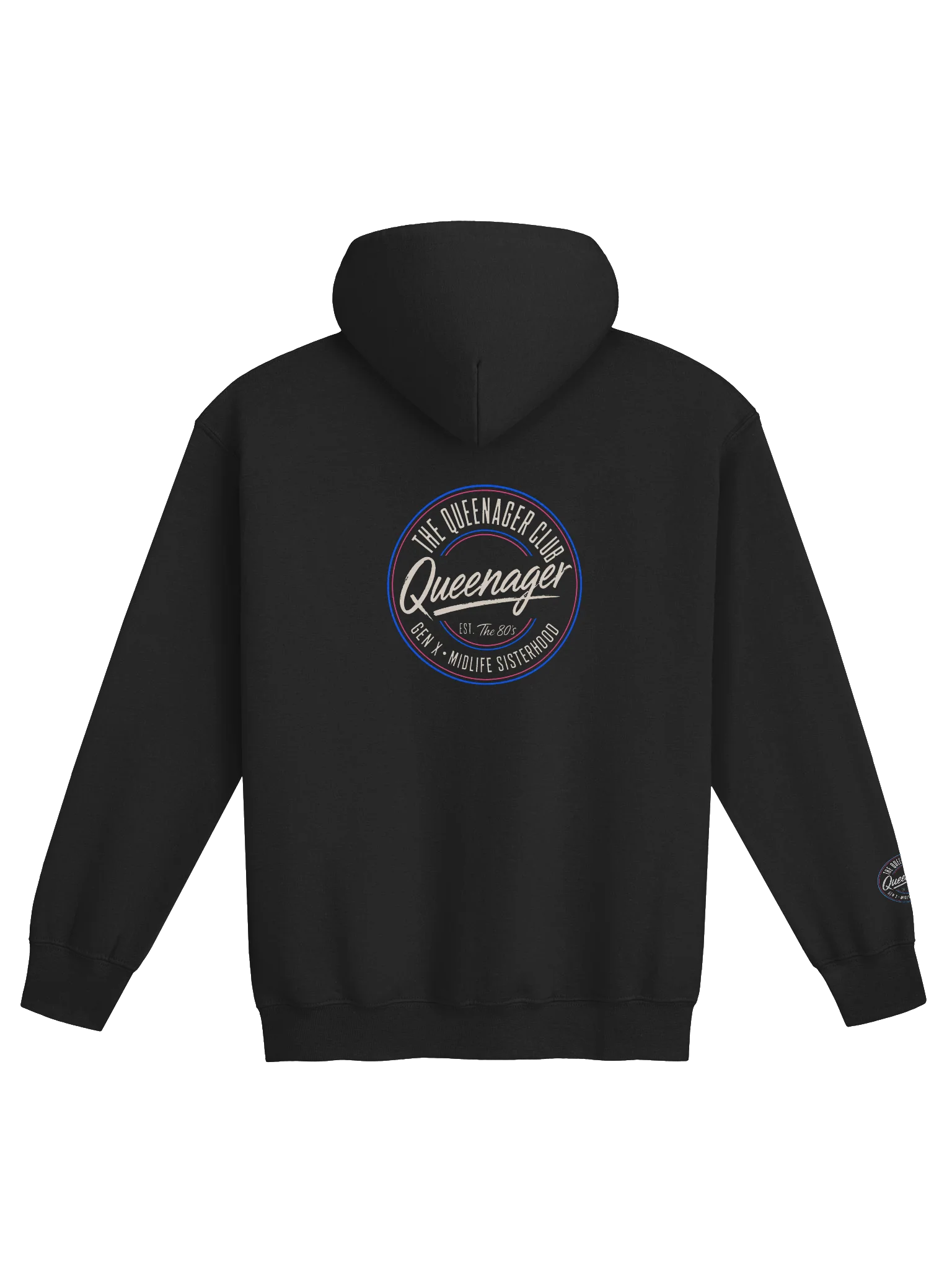 The Queenager Club Zip Hoodie product image (3)