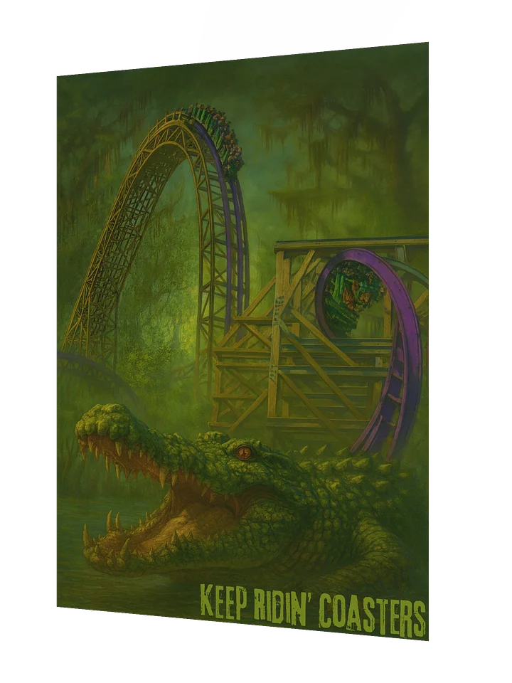 Gwazi Hybrid Keep Ridin' Coasters Poster | 18x24" product image (2)