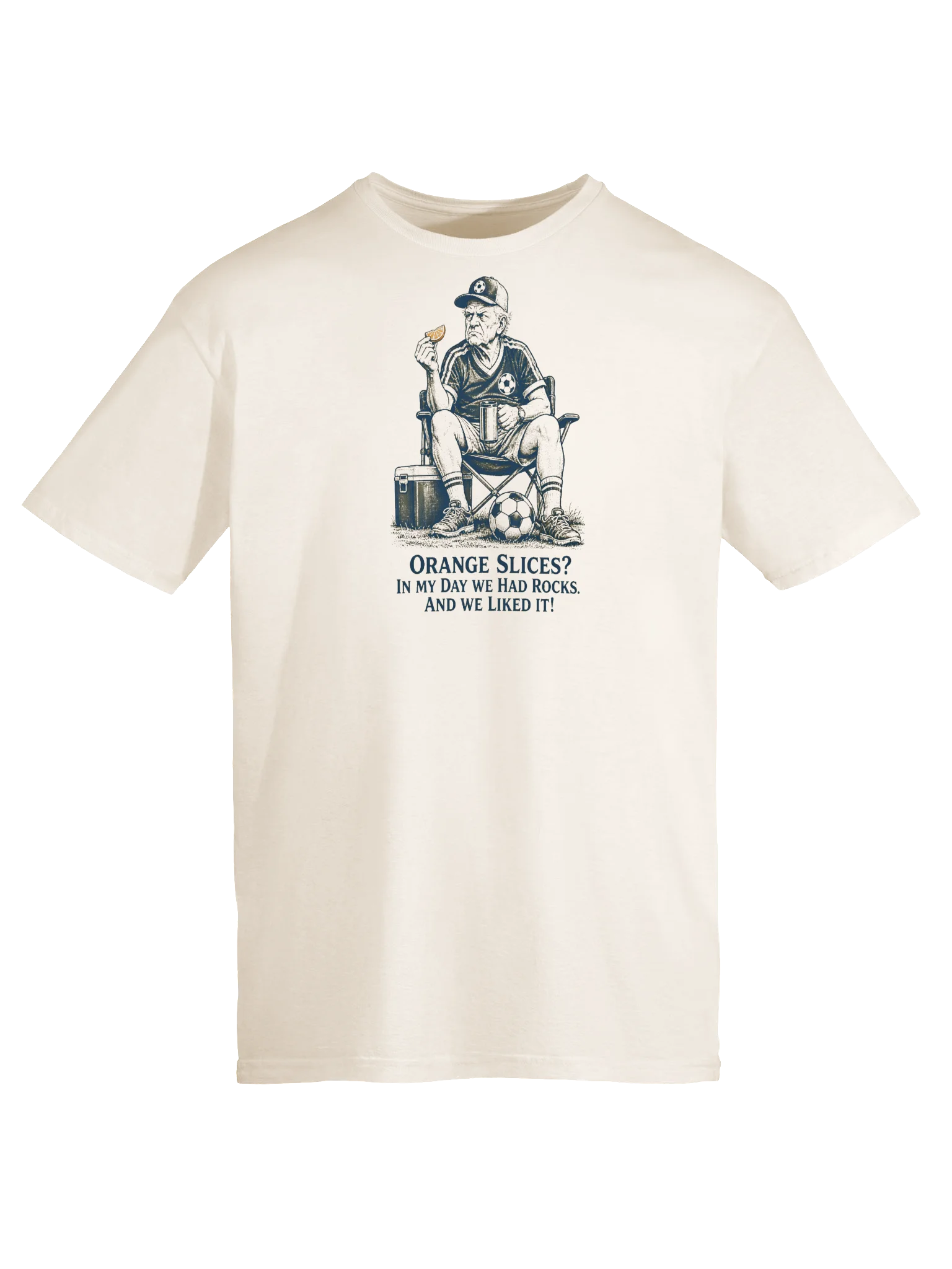 Orange Slices? Soccer Grandpa Humor Tee product image (5)
