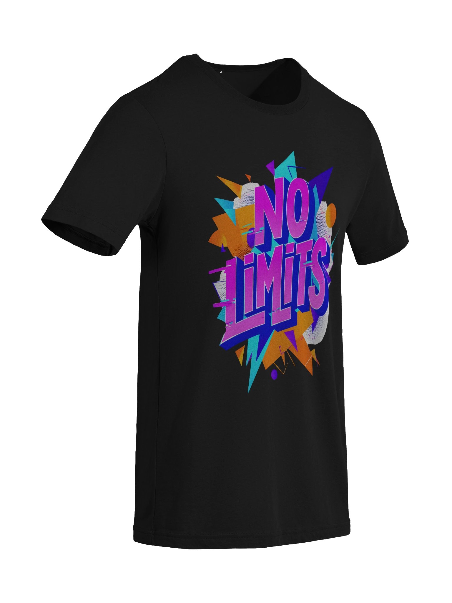 Limitless Vibes Tri-Blend Tee – No Limits Graphic Shirt for Men & Women product image (9)