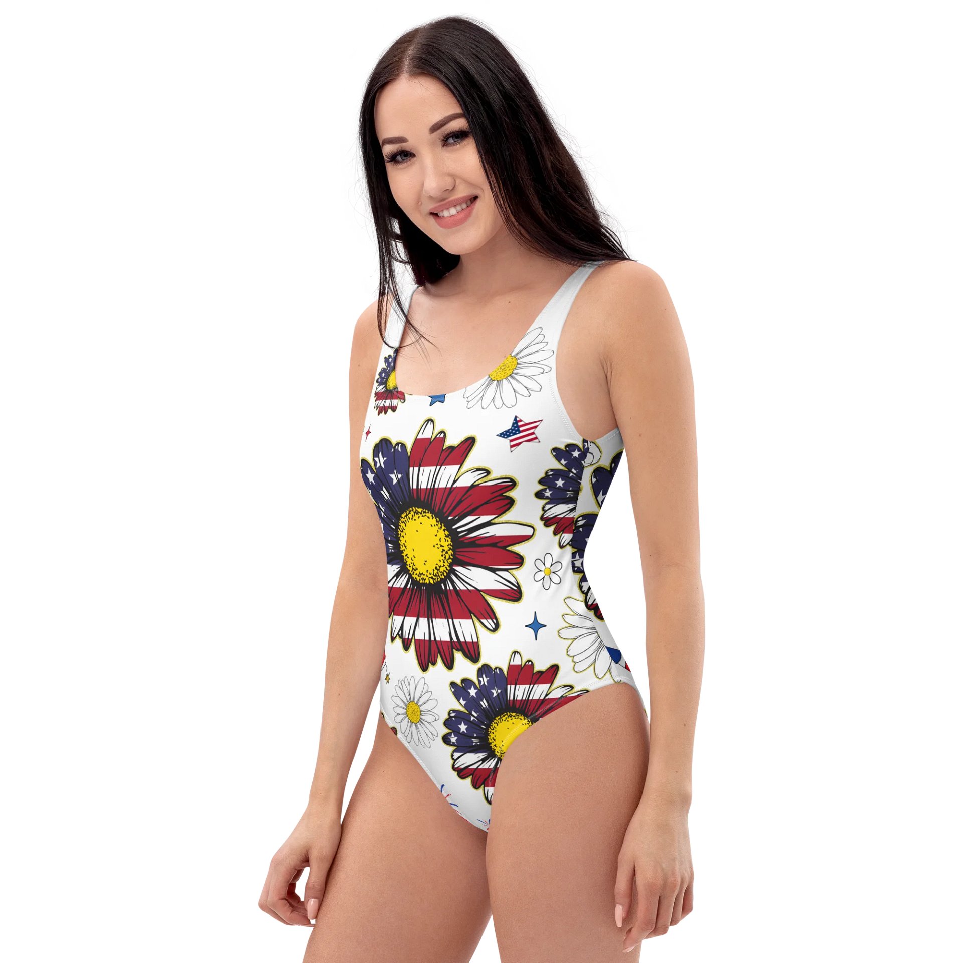 Patriotic Cheeky All-Over Swimsuit product image (4)