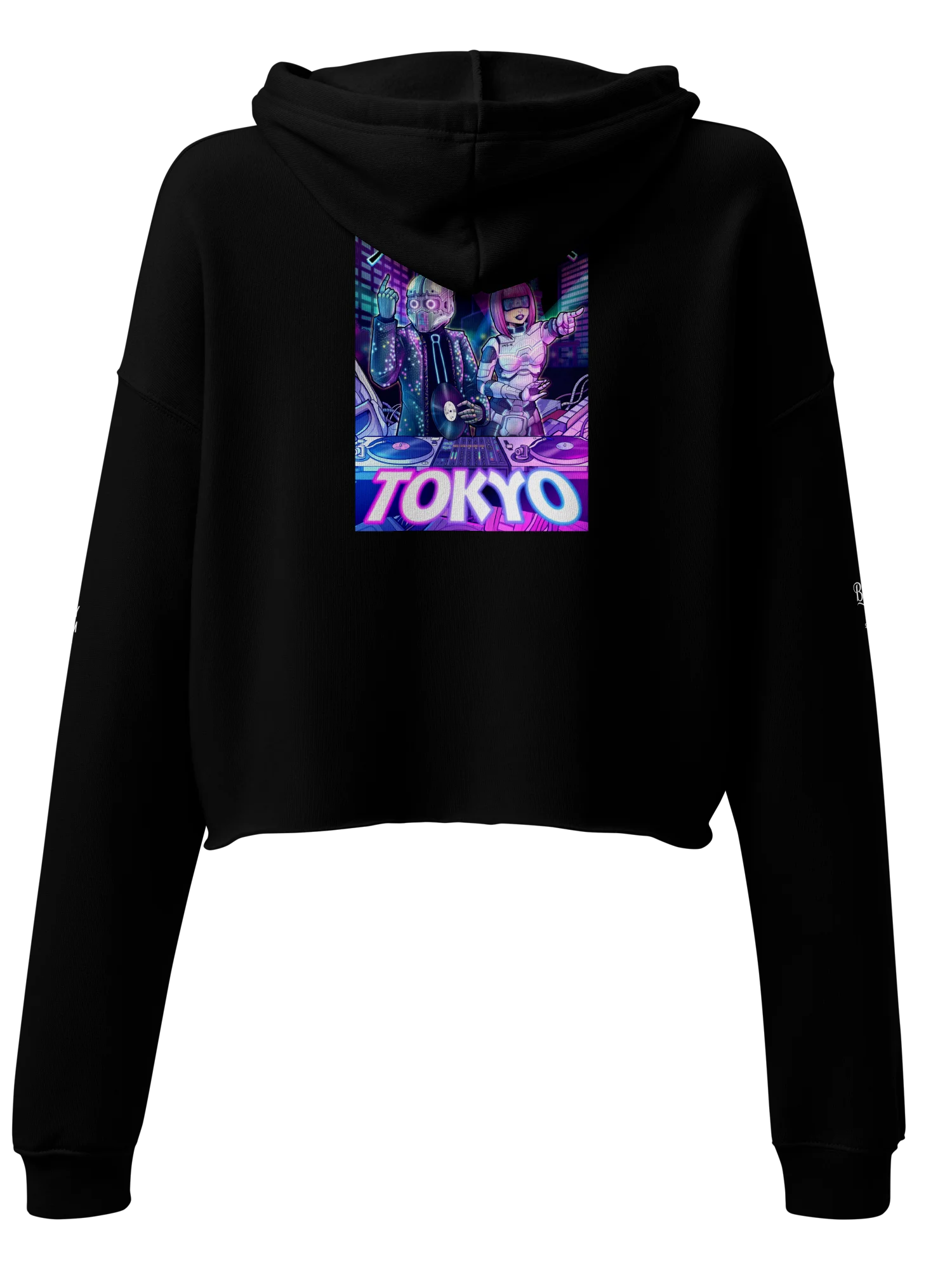 DataBaes TOKYO Crop Hoodie product image (1)