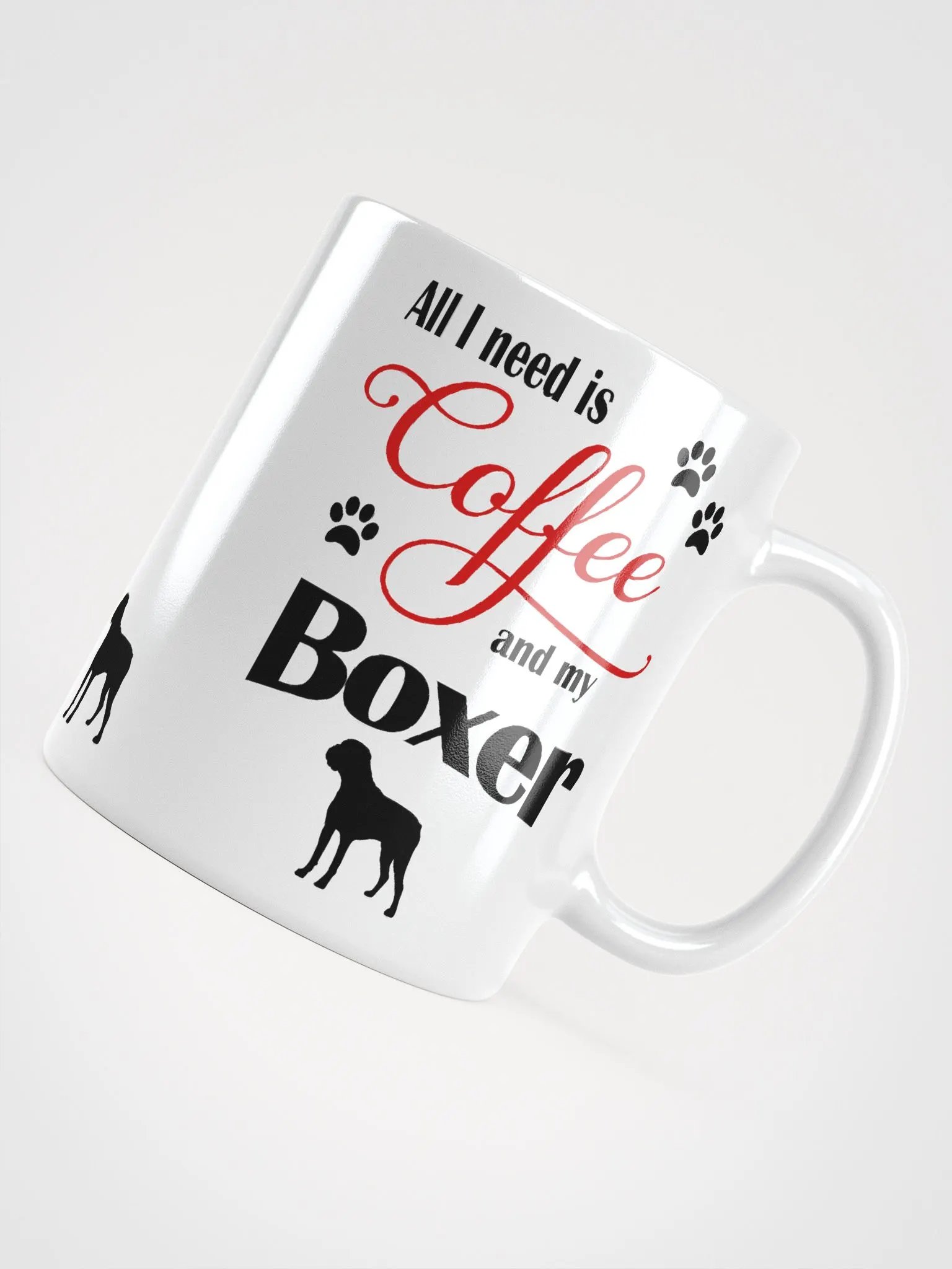 Coffee and my Boxer Mug product image (4)