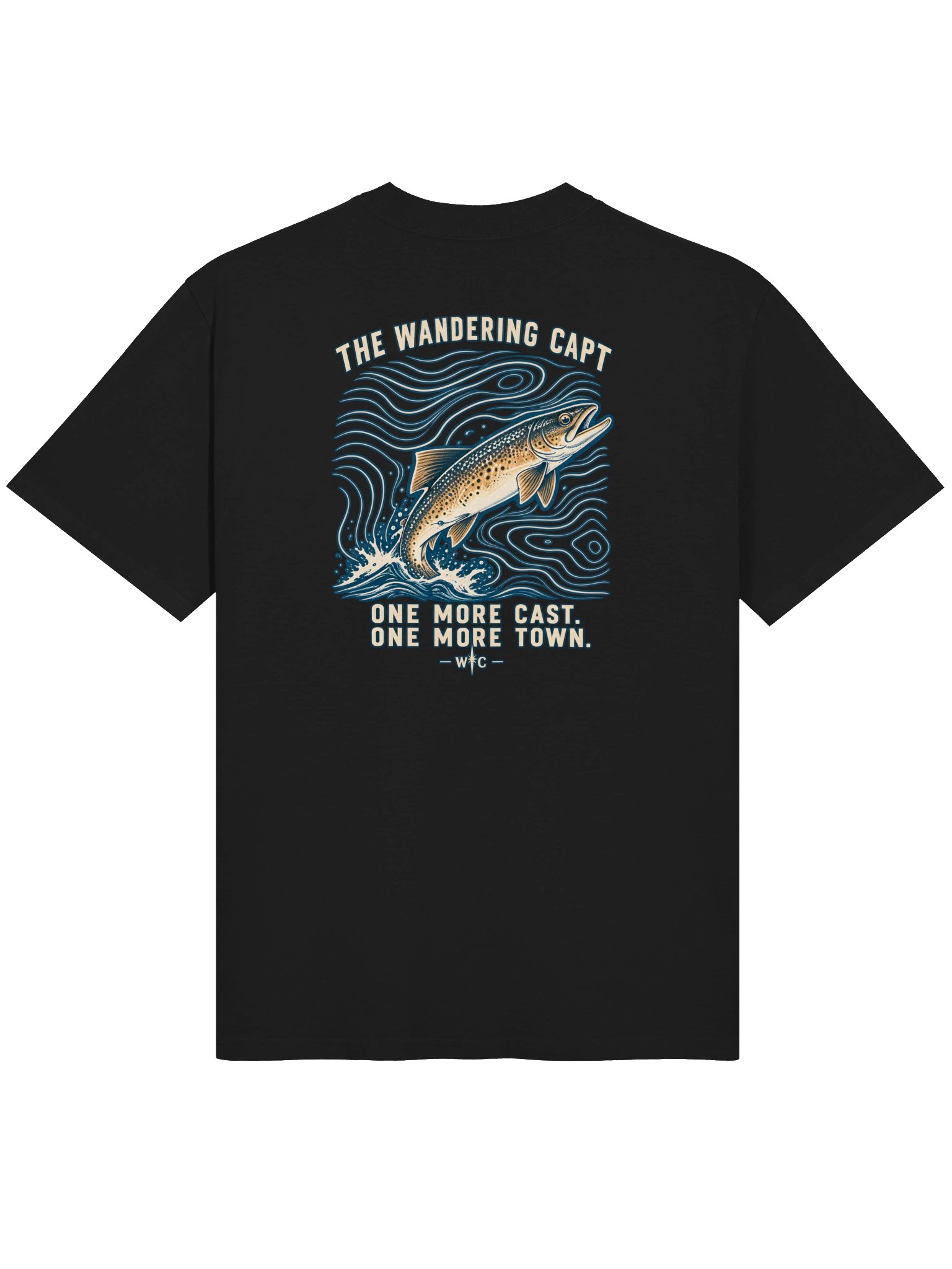 One More Cast. One More Town. | Vintage Trout Tee product image (1)