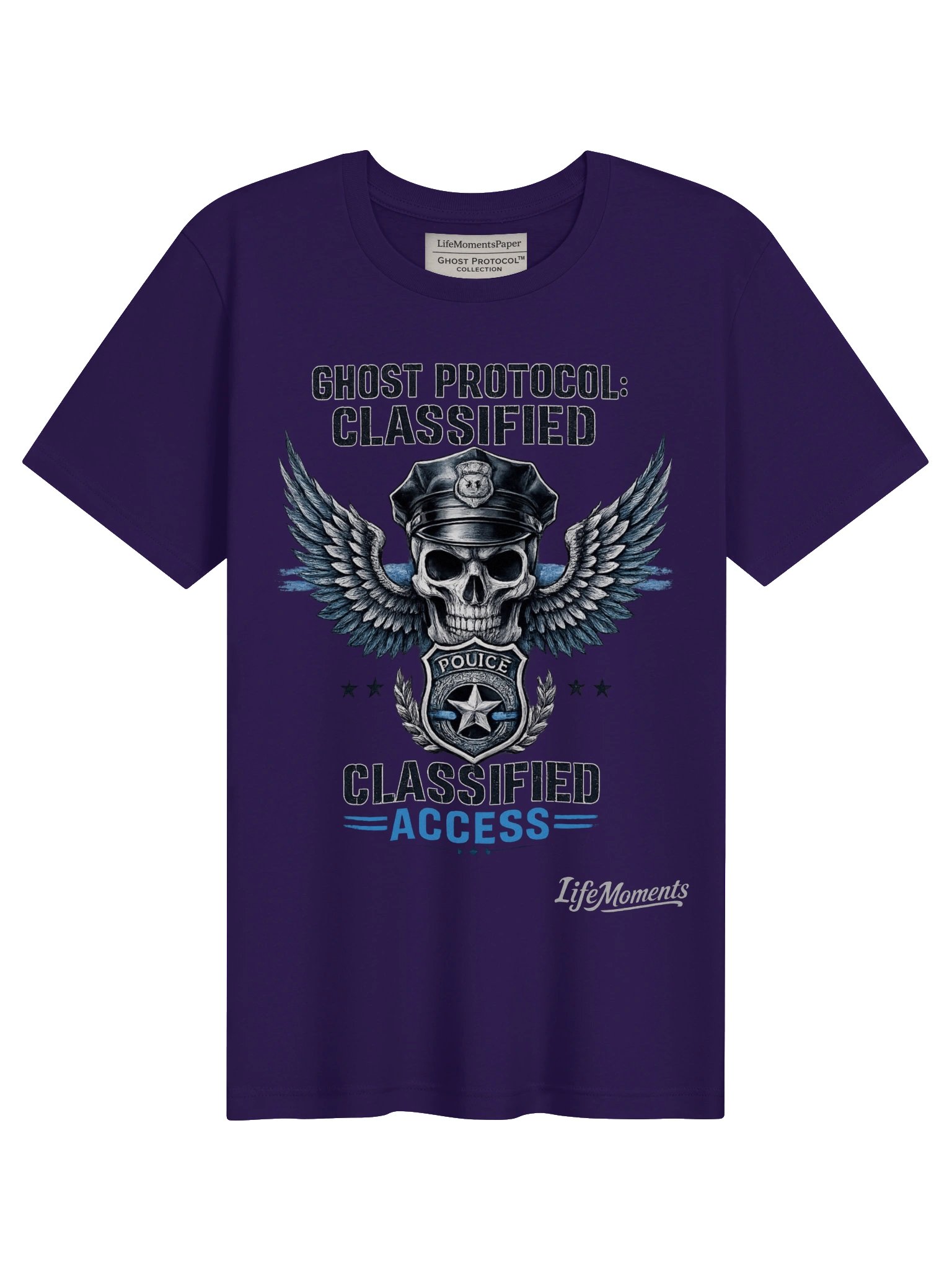 Funny Police Officer T-Shirt | Ghost Protocol Law Enforcement Gift product image (31)