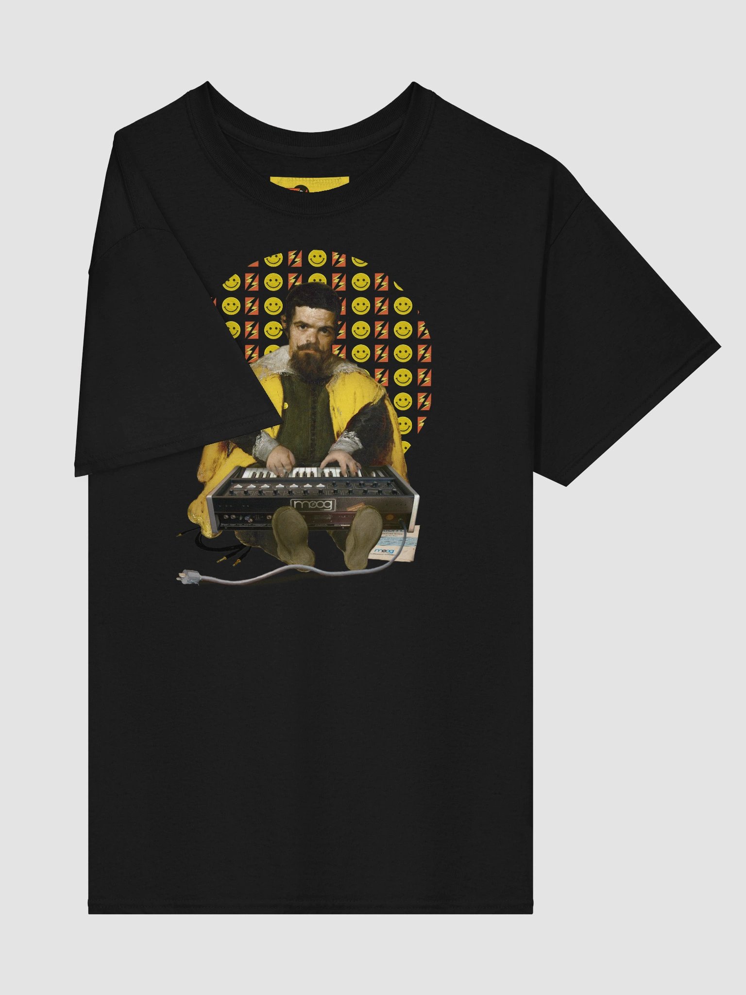 El Micro mOOg del Primo, Micro mOOg tribute by Frank Fonik, Synths Techno EDM Unisex t-shirt product image (4)