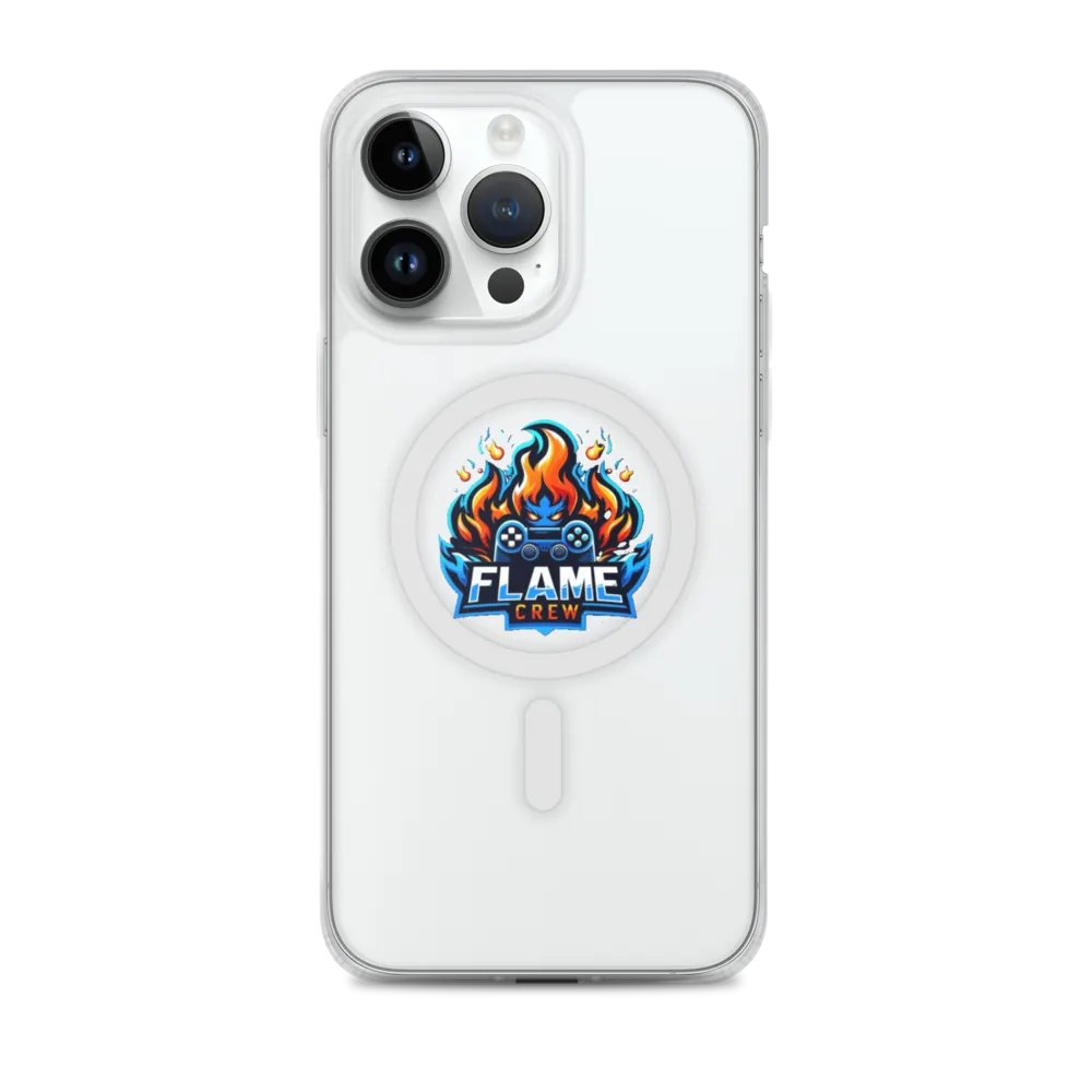 "Flame Crew Gaming" iPhone® MagSafe® Clear Case product image (2)