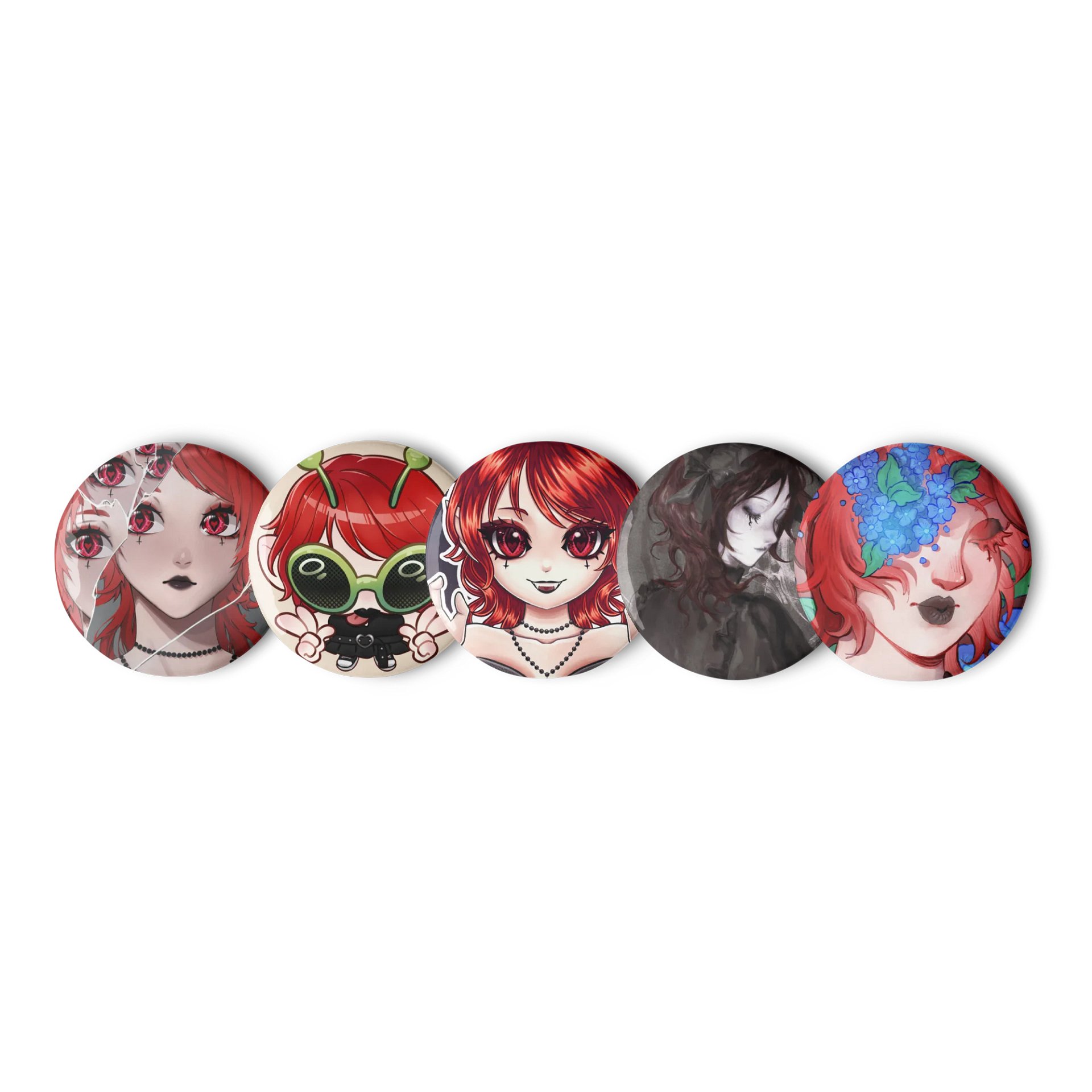 Sampire Button Pin Collection product image (1)