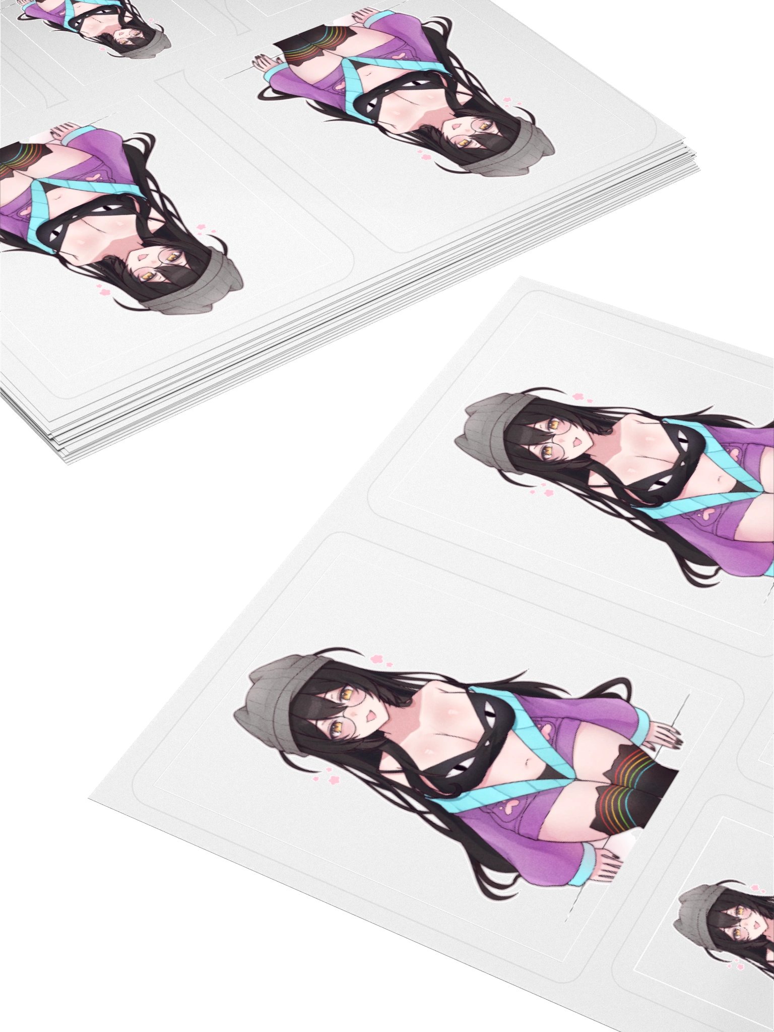 Cozy Stickers (White) product image (4)