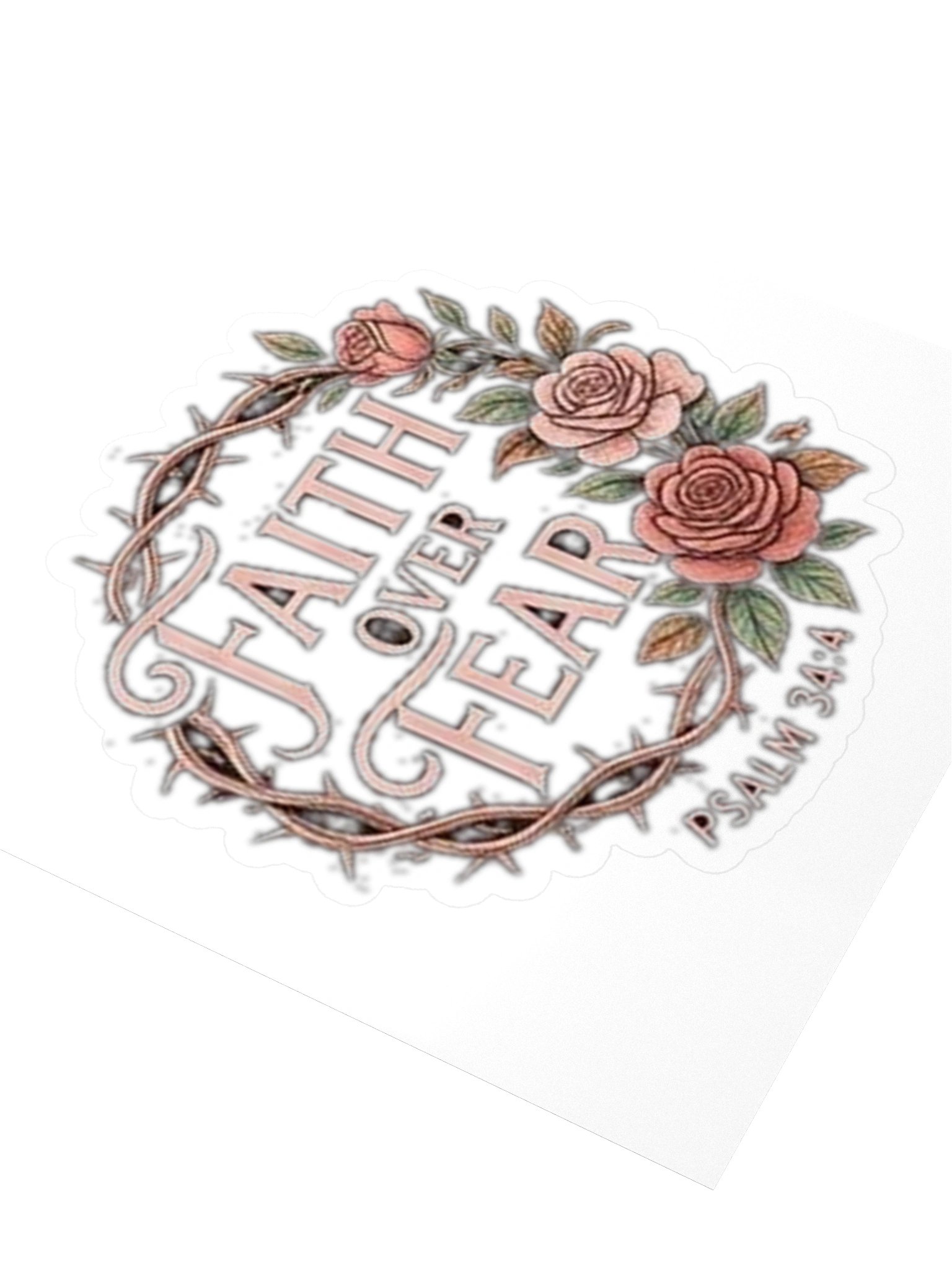 Faith Over Fear Sticker product image (3)